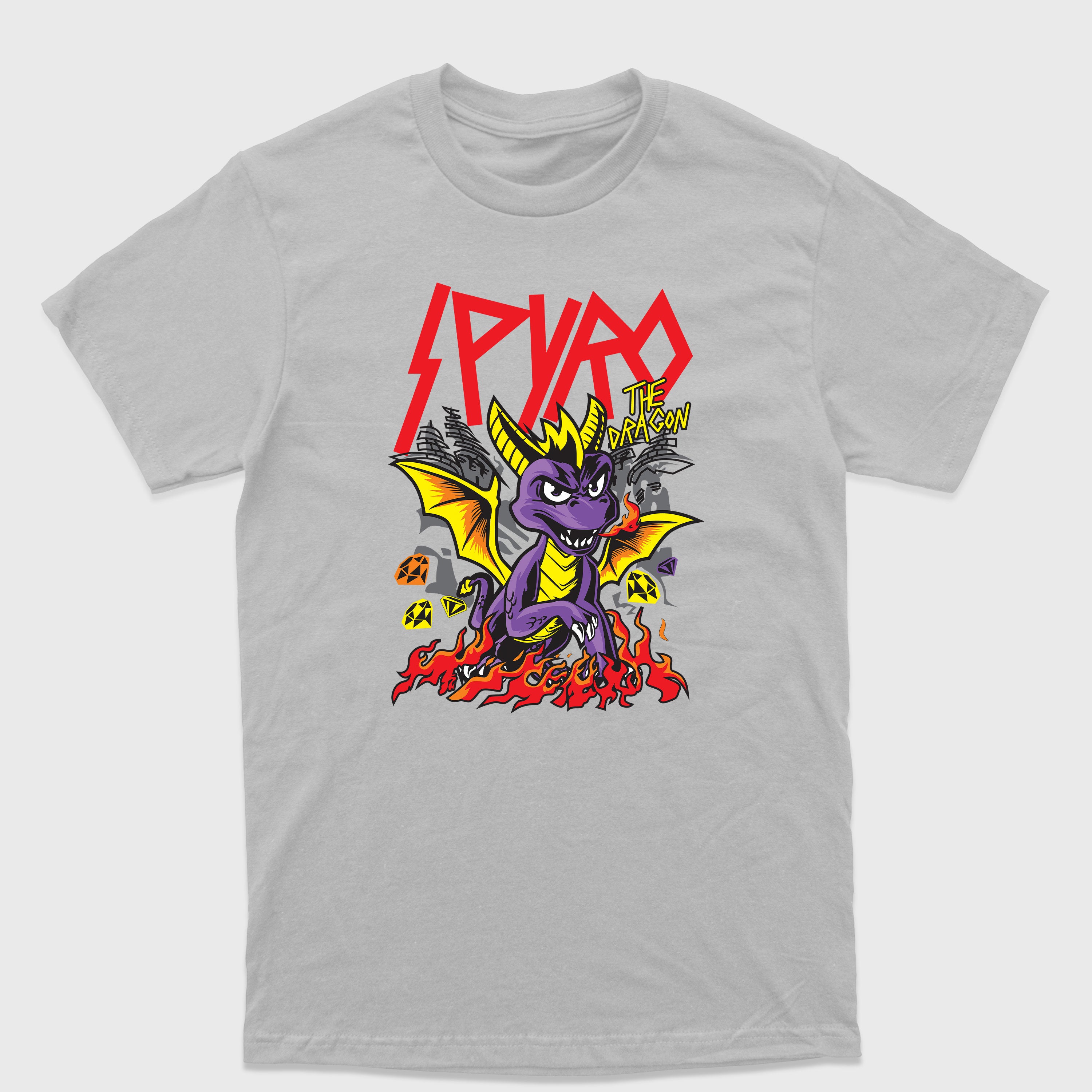Camiseta Básica Spyro the Dragon Game