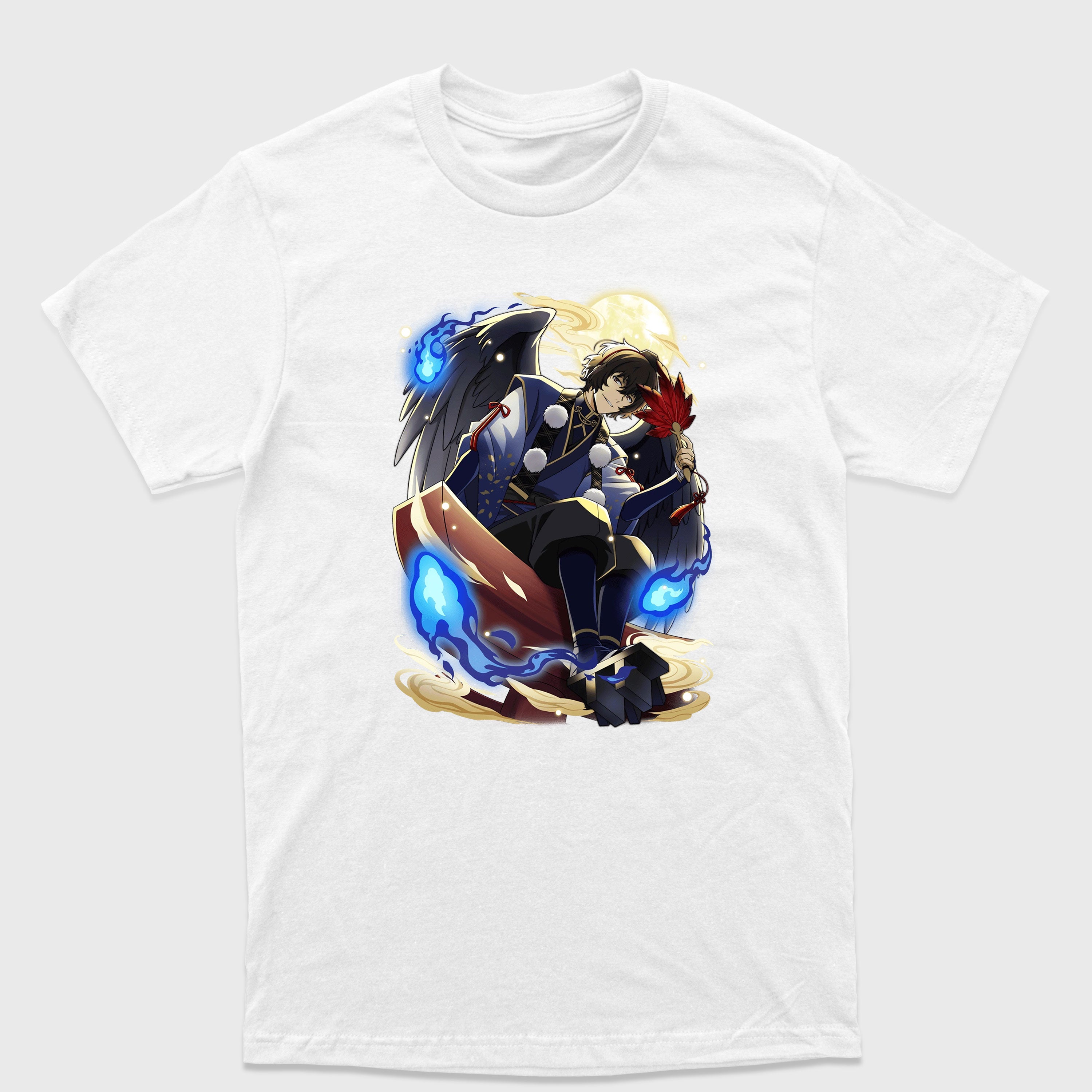 Camiseta Básica Dazai Osamu Bungou Stray Dogs
