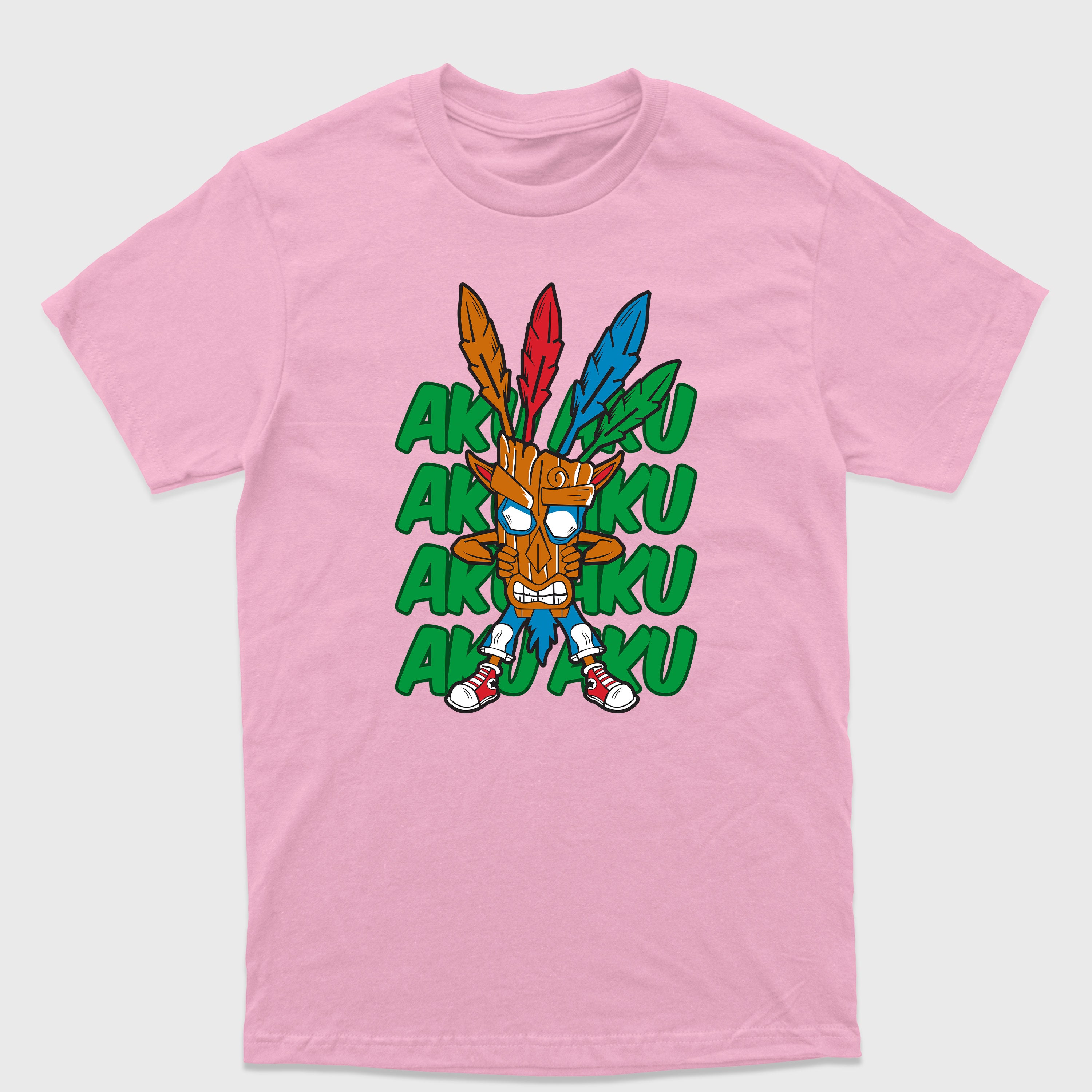 Camiseta Básica Crash e a Máscara Aku Aku