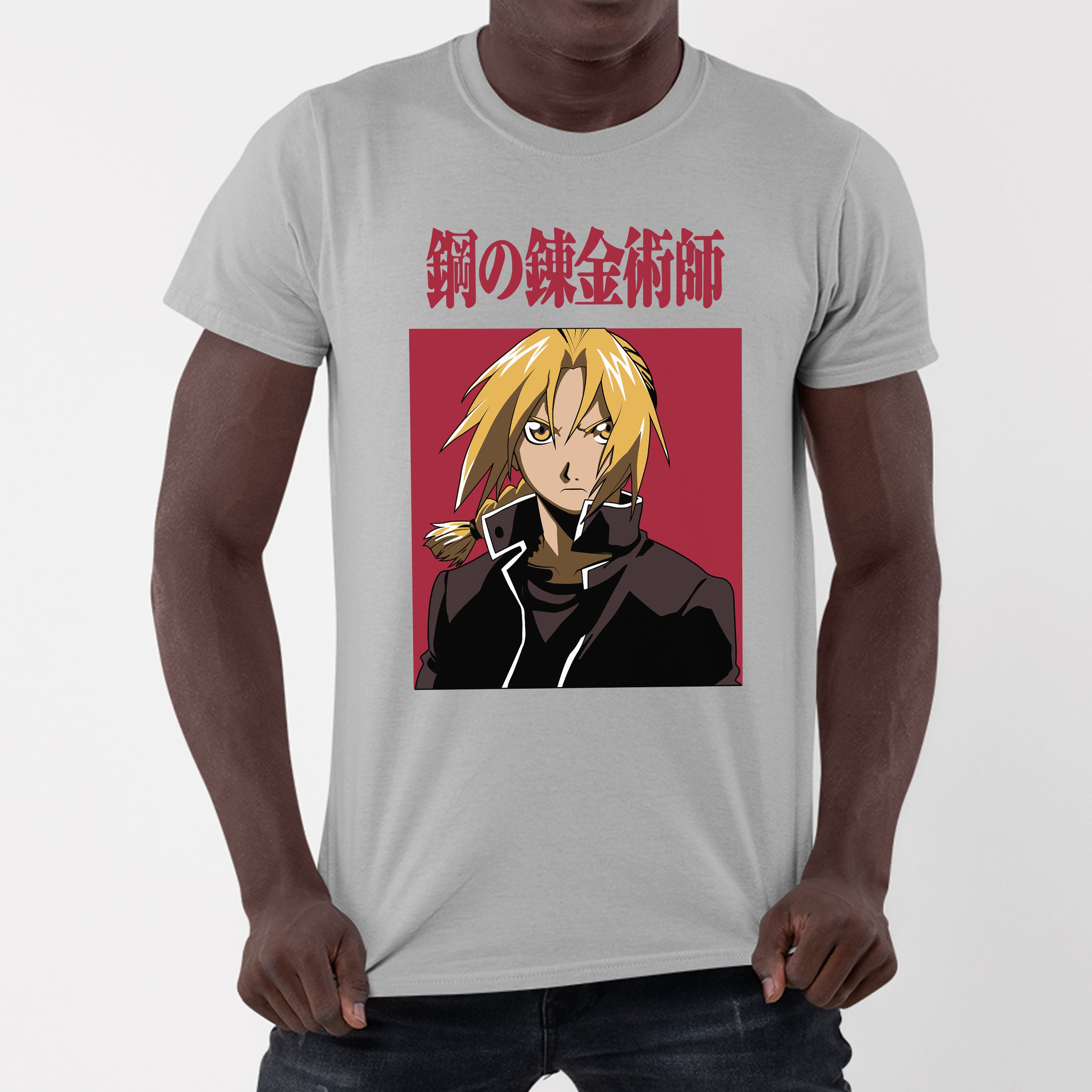 Camiseta Básica Edward Elric FullMetal Alchemist