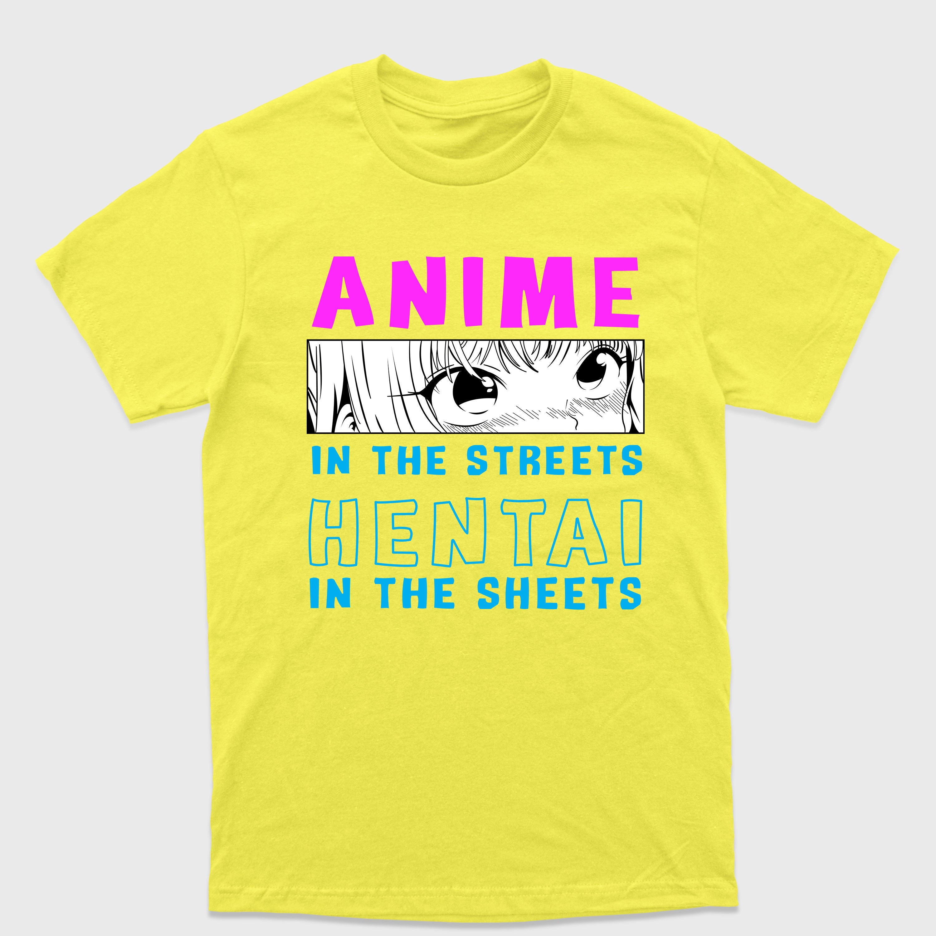 Camiseta Básica Anime Hentai Eyes