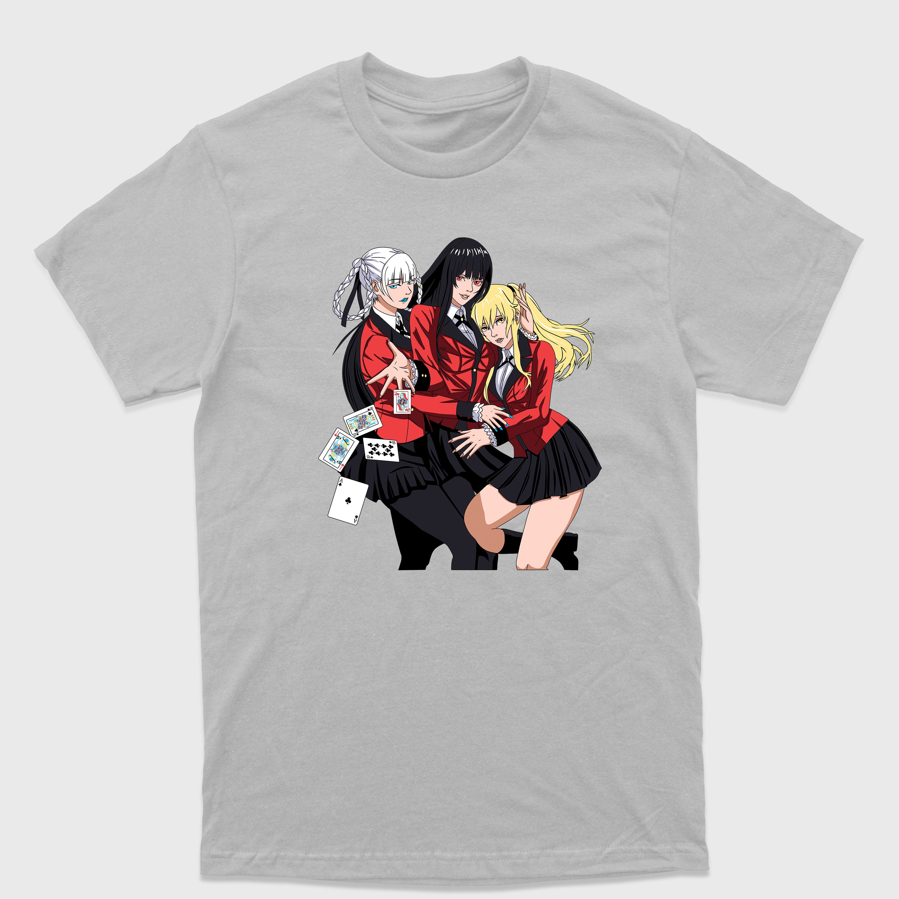Camiseta Básica Yumeko Mary e Kirari Kakegurui