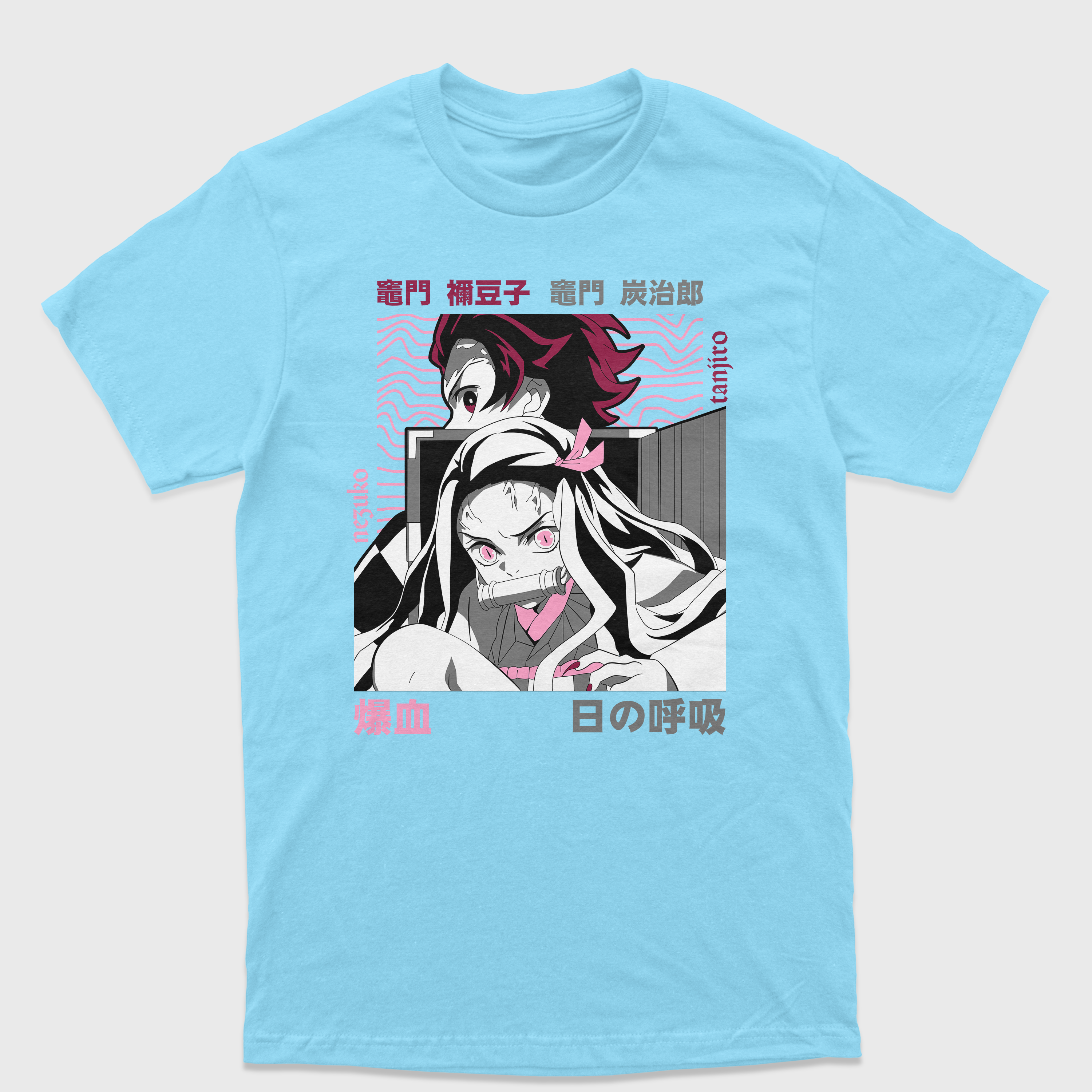 Camiseta Nezuko Tanjiro Demon Slayer