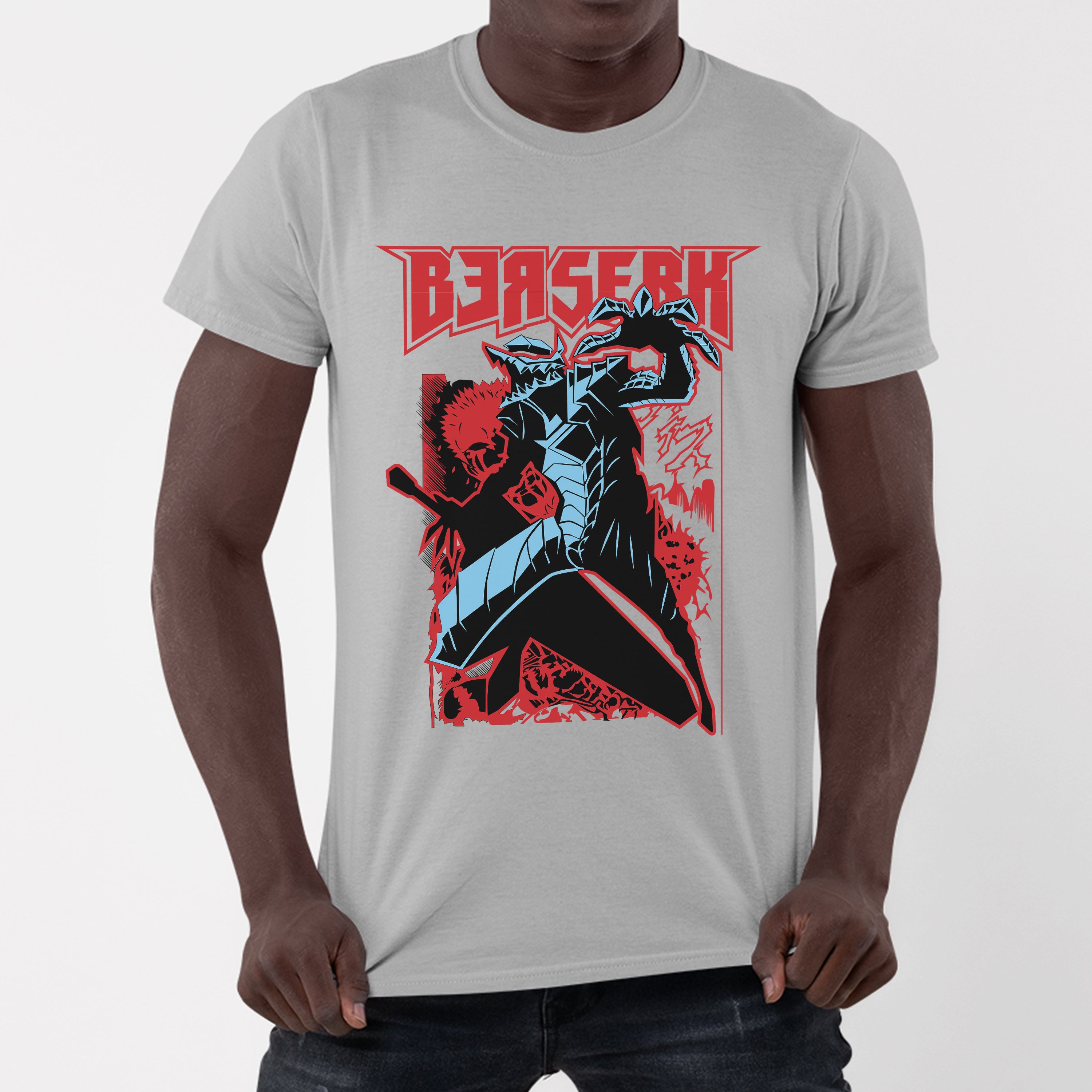 Camiseta Básica Guts Berserk Armor Mode