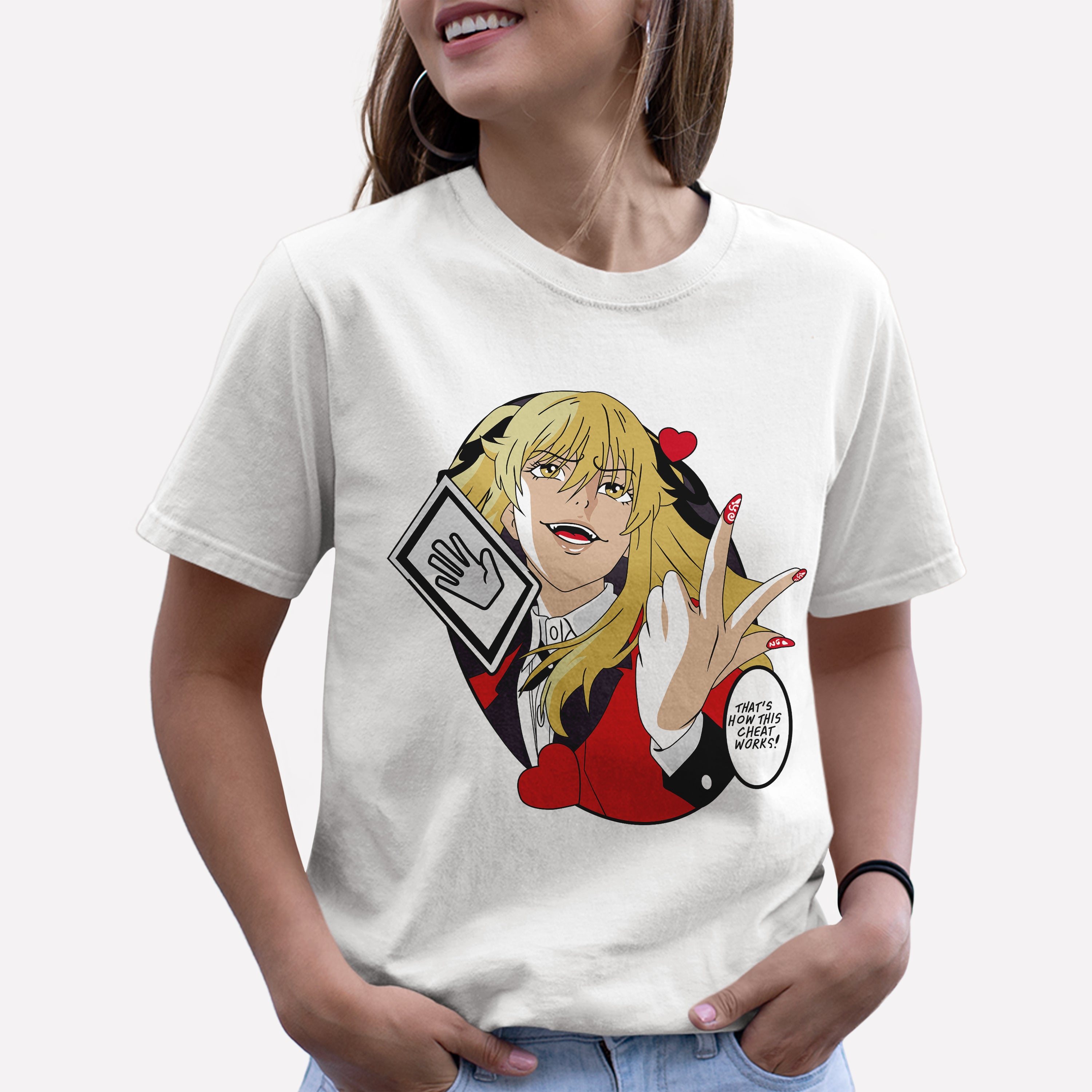 Camiseta Básica Mary Saotome Kakegurui
