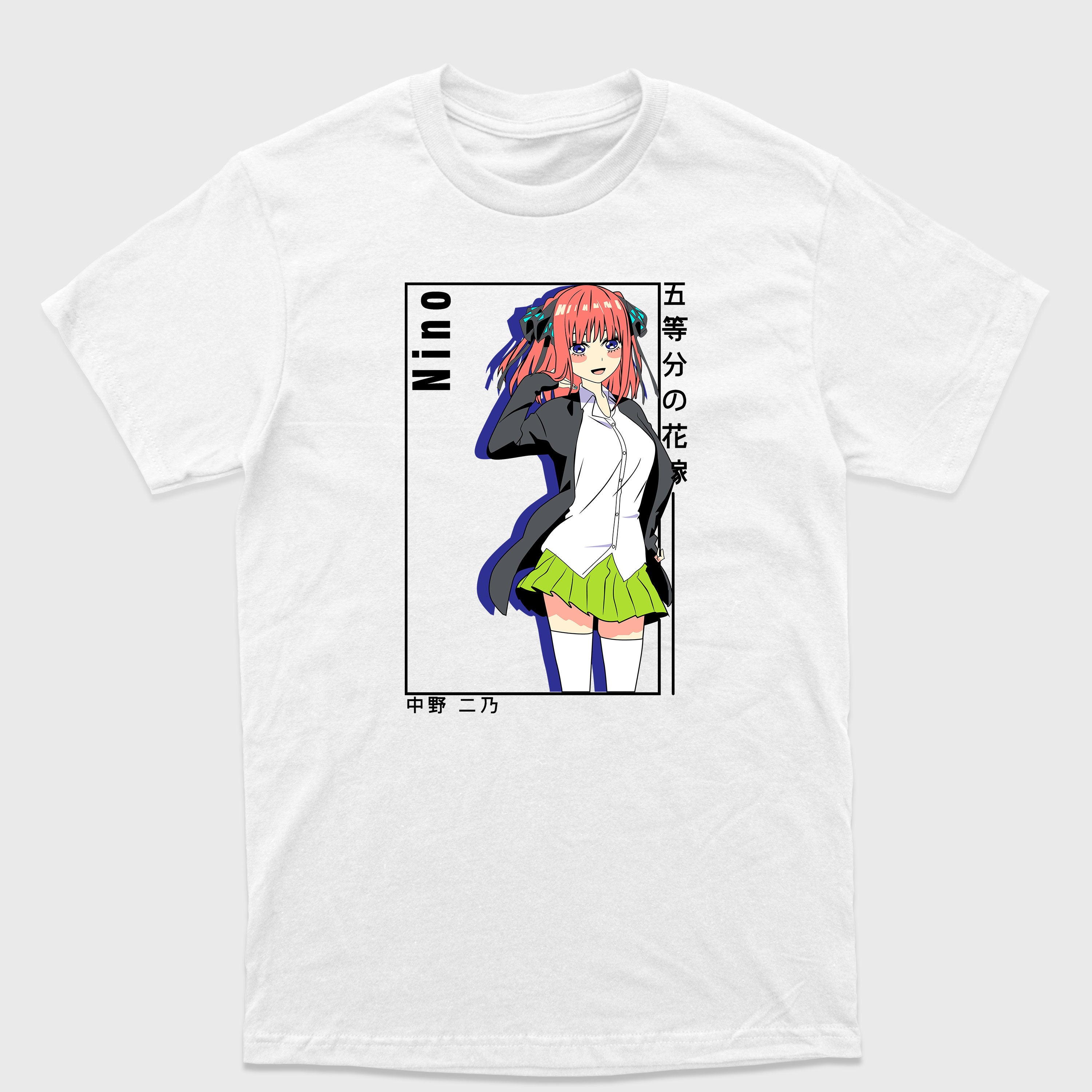 Camiseta Básica Nakano Nino Gotoubun no Hanayome