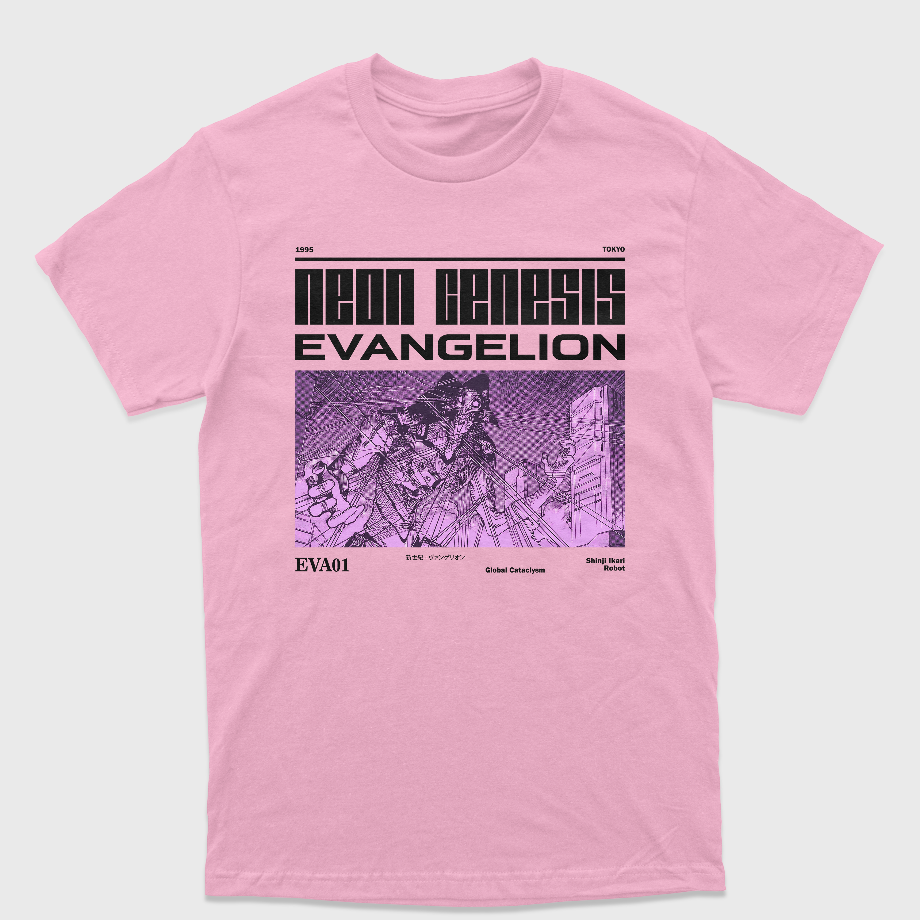 Camiseta Neon Genesis Evangelion Eva 01
