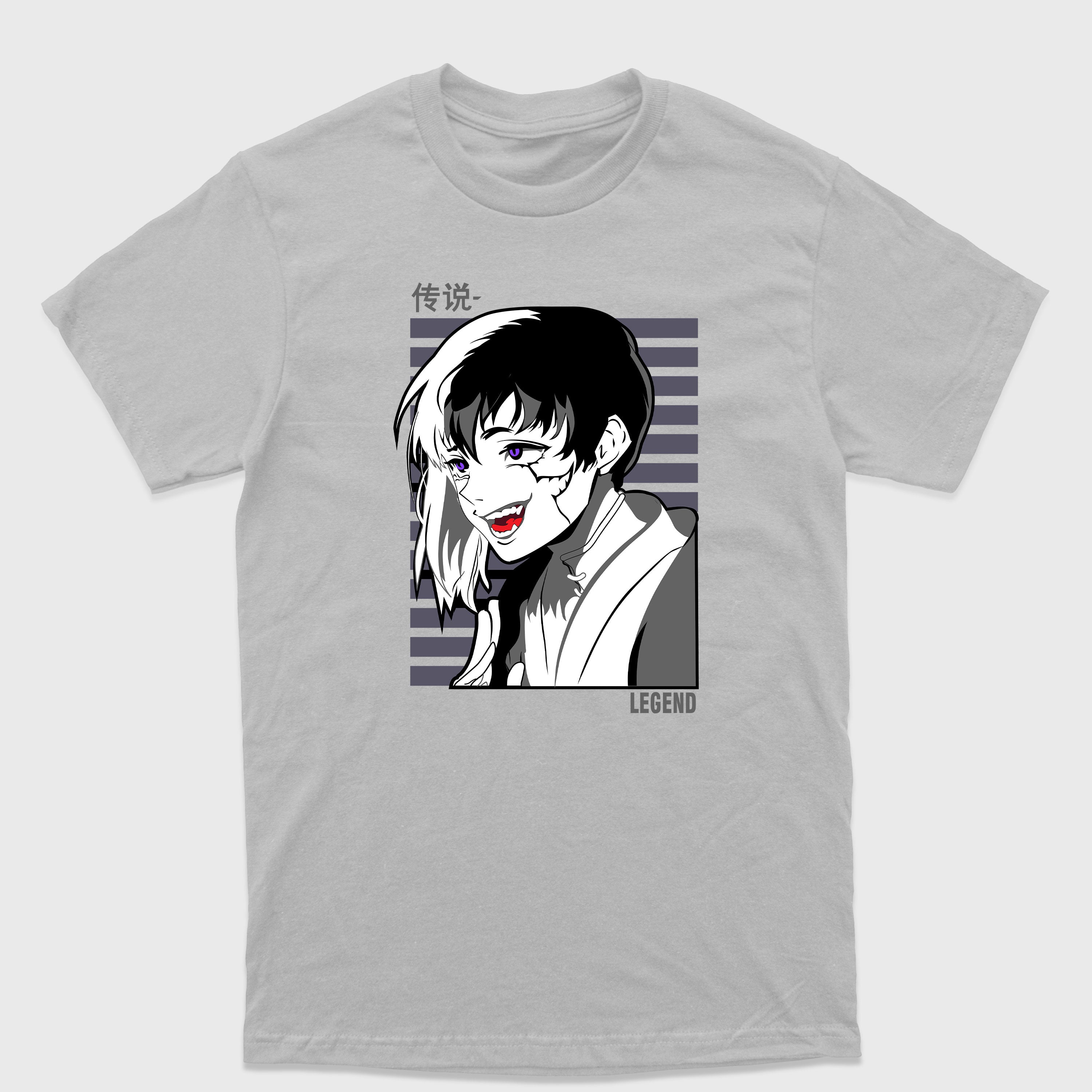 Camiseta Básica Asagiri Gin Dr. Stone