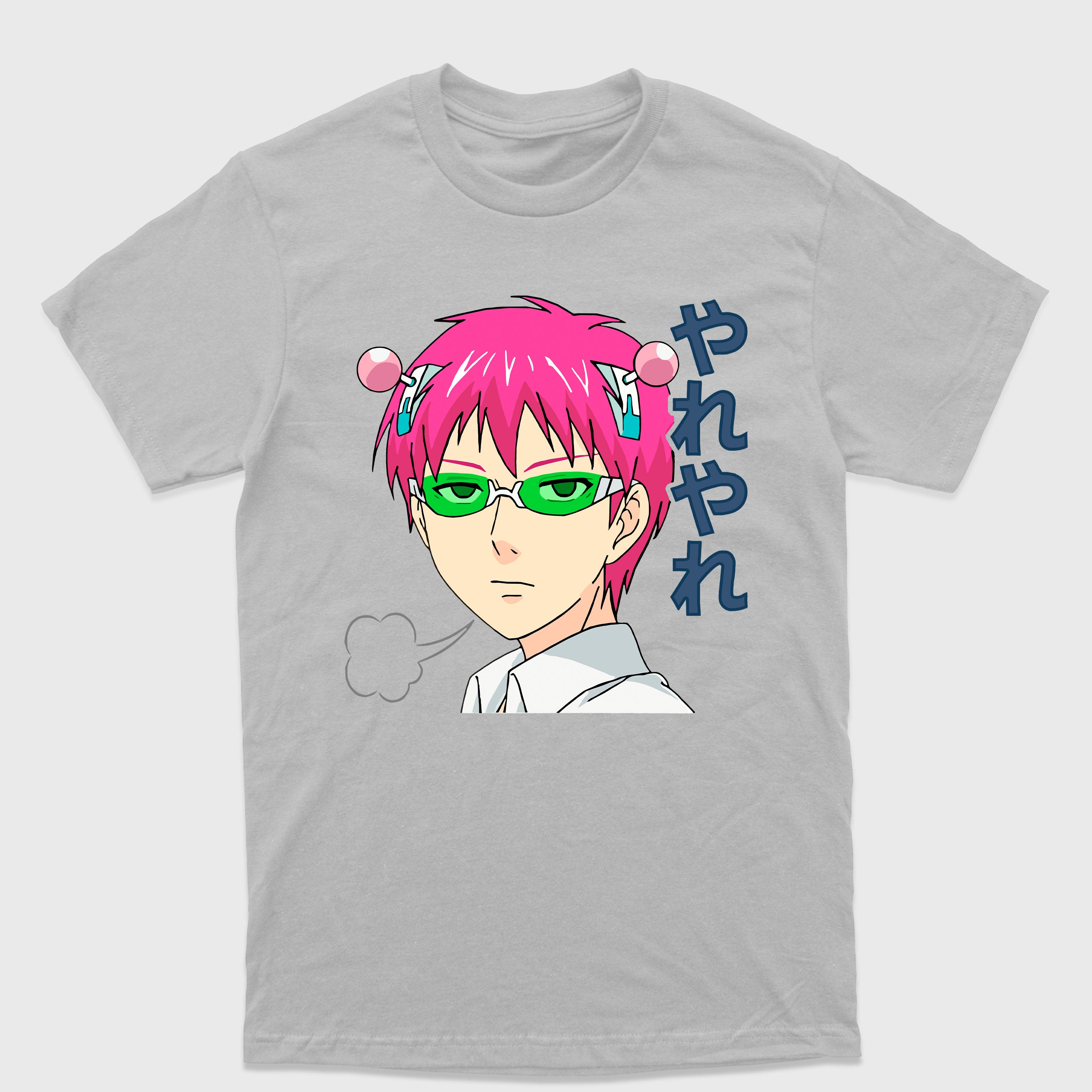 Camiseta Básica Saiki Kusuo no Psi-nan Anime