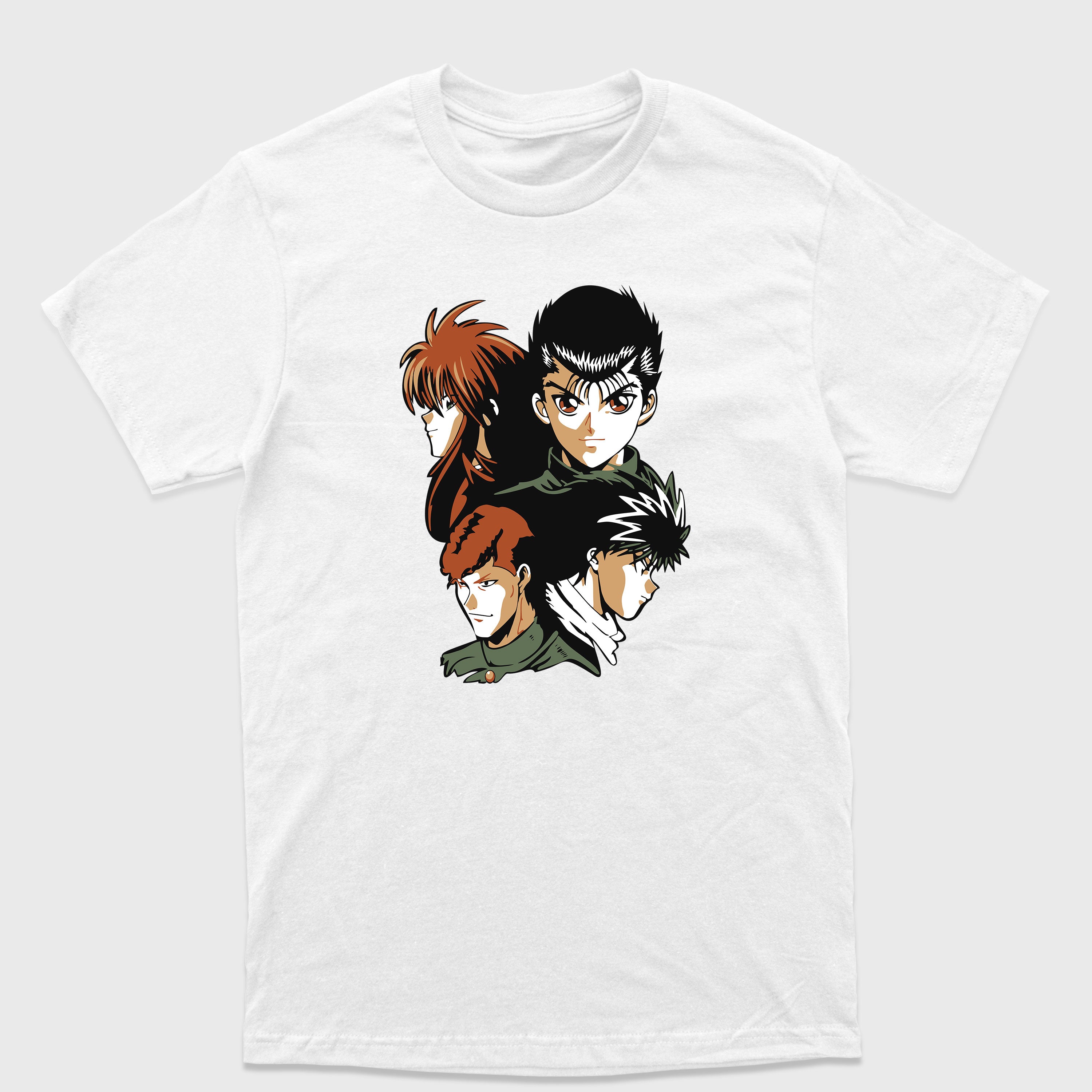 Camiseta Básica Quarteto Yu Yu Hakusho