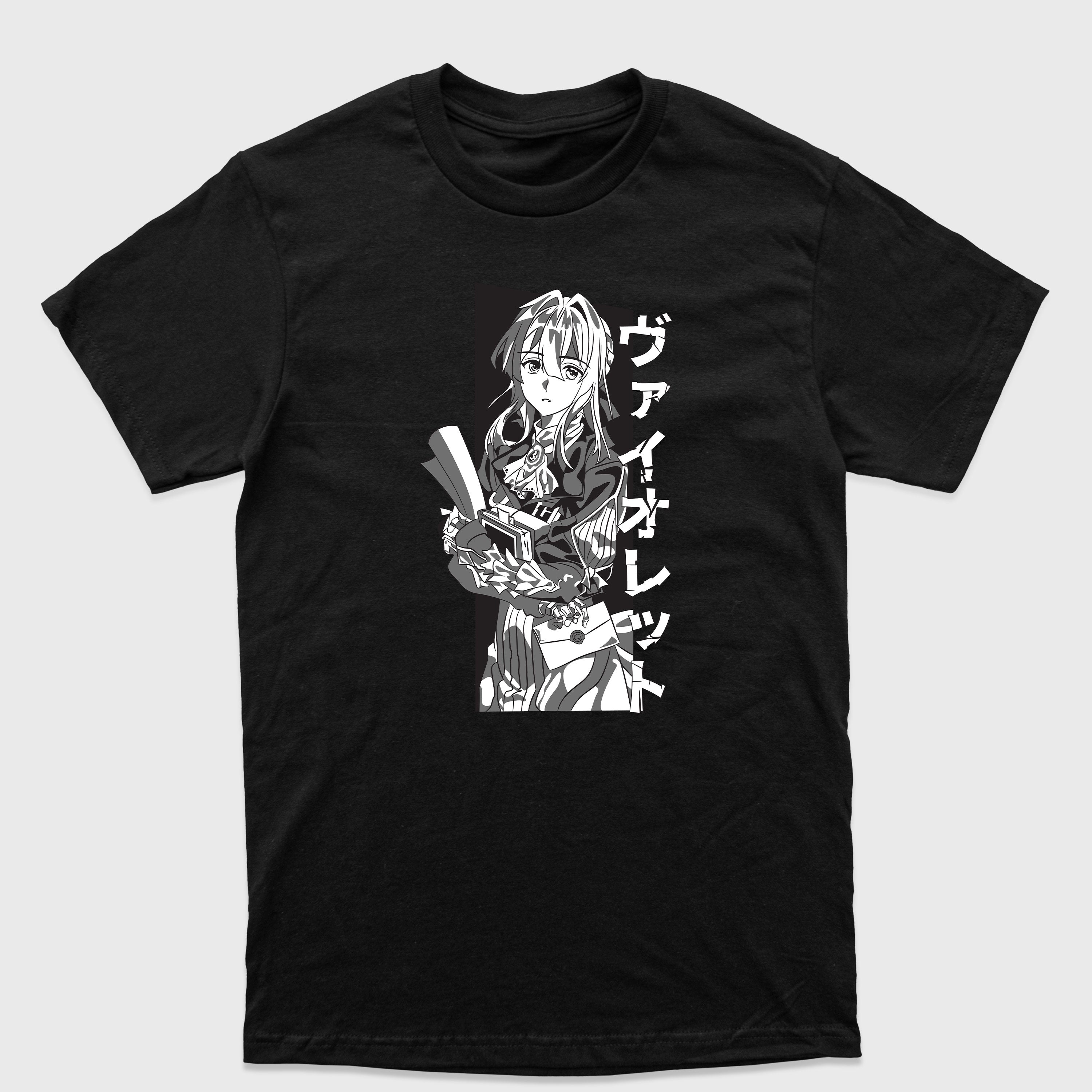 Camiseta Básica Violet Evergarden Escritora