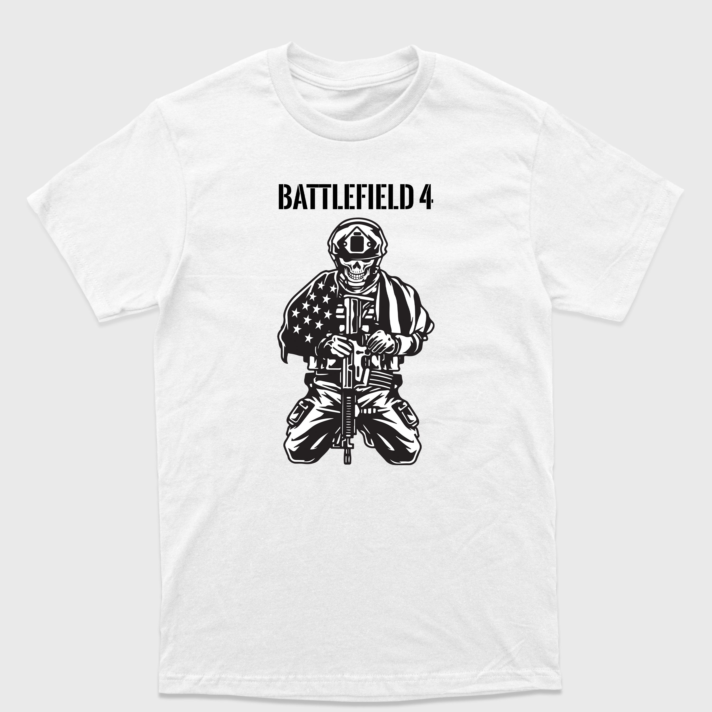 Camiseta Básica BF4 American Soldier