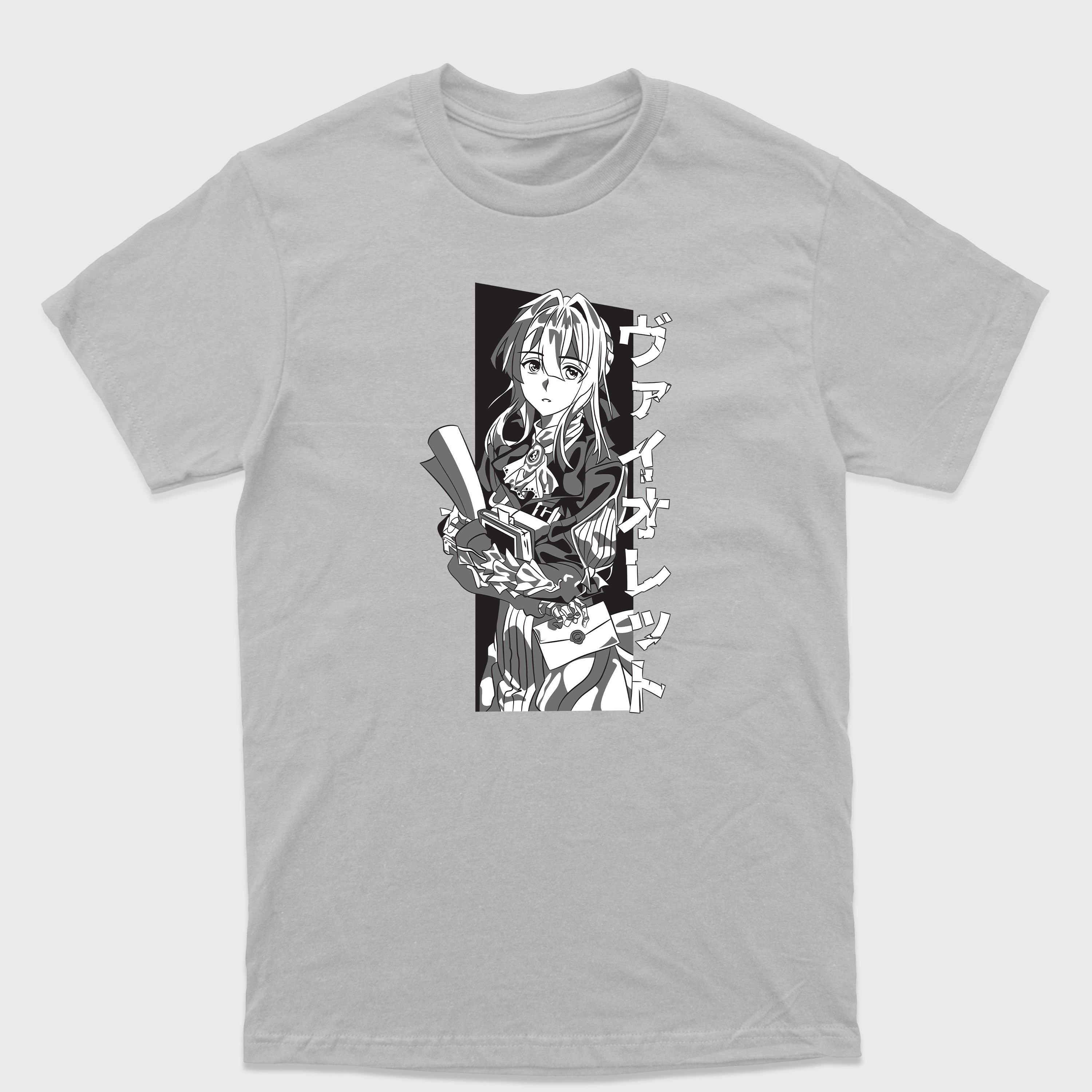 Camiseta Básica Violet Evergarden Escritora