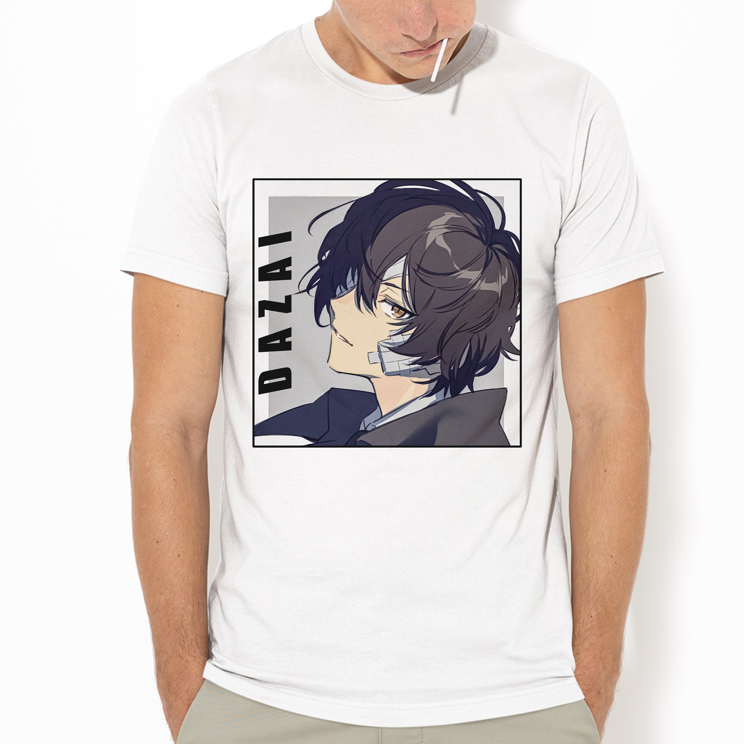 Camiseta Básica Dazai Osamu Bungo S. Dogs
