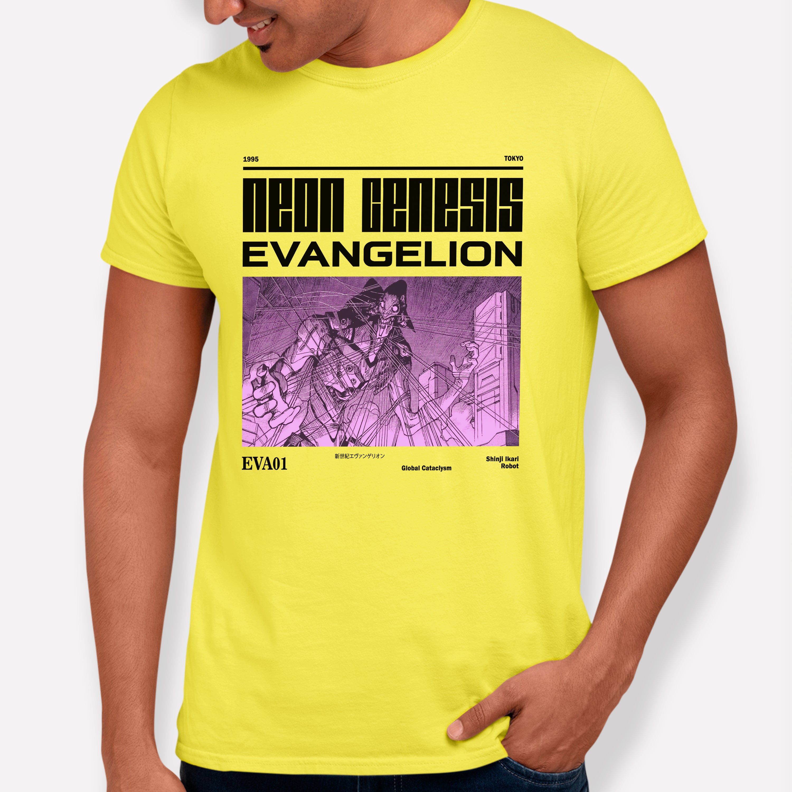Camiseta Neon Genesis Evangelion Eva 01