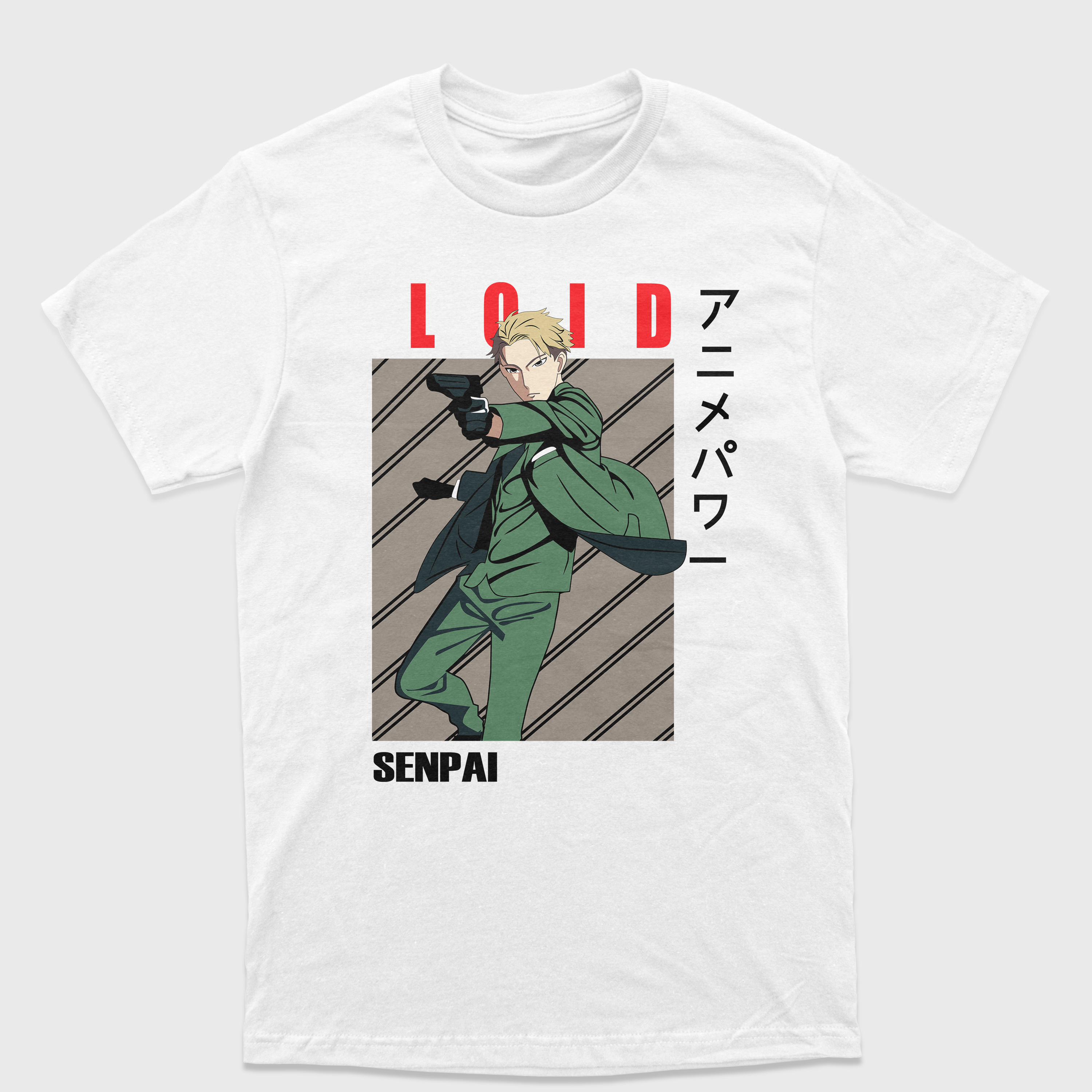 Camiseta Loid Senpai Spy x Family