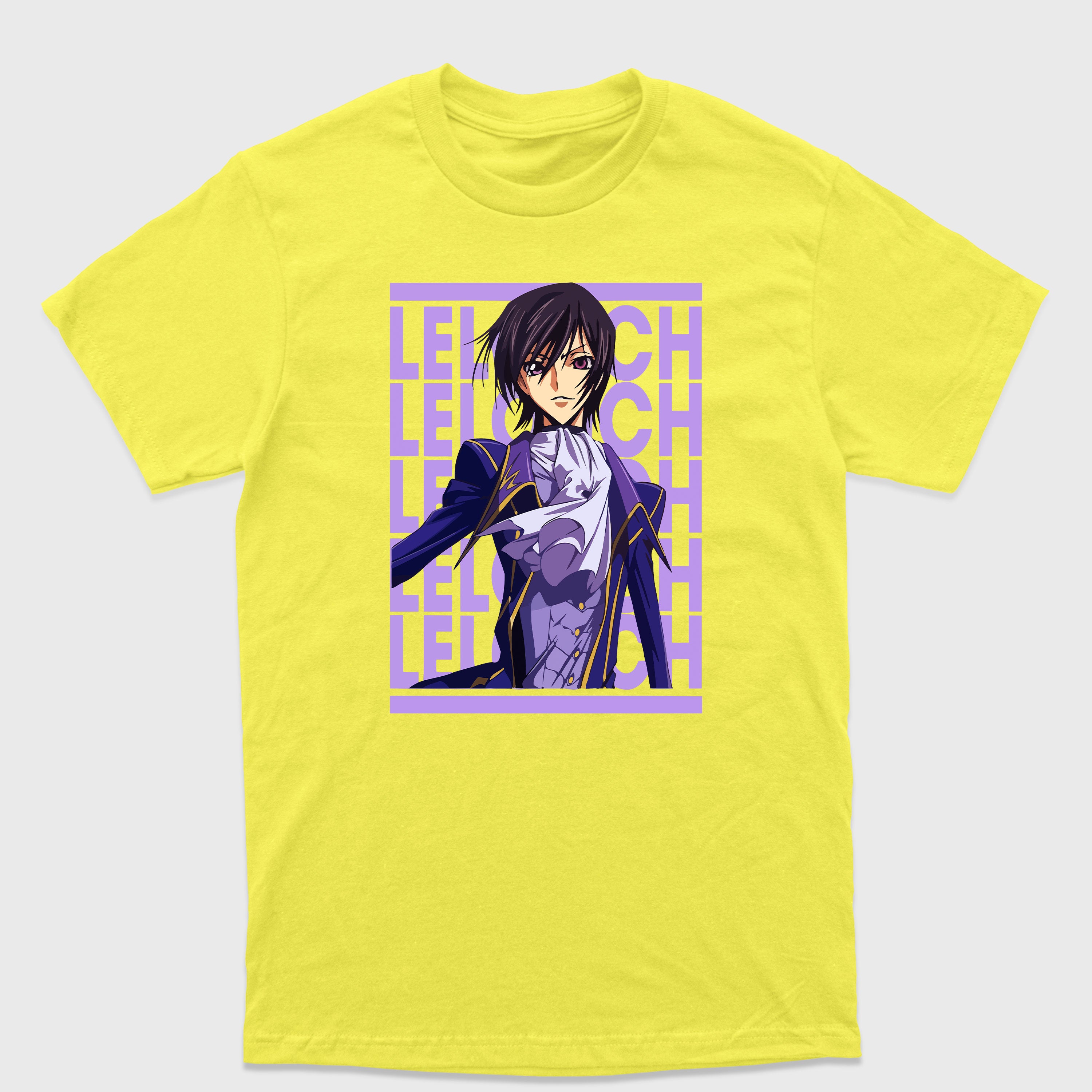 Camiseta Básica Code Geass Lelouch vi Britannia