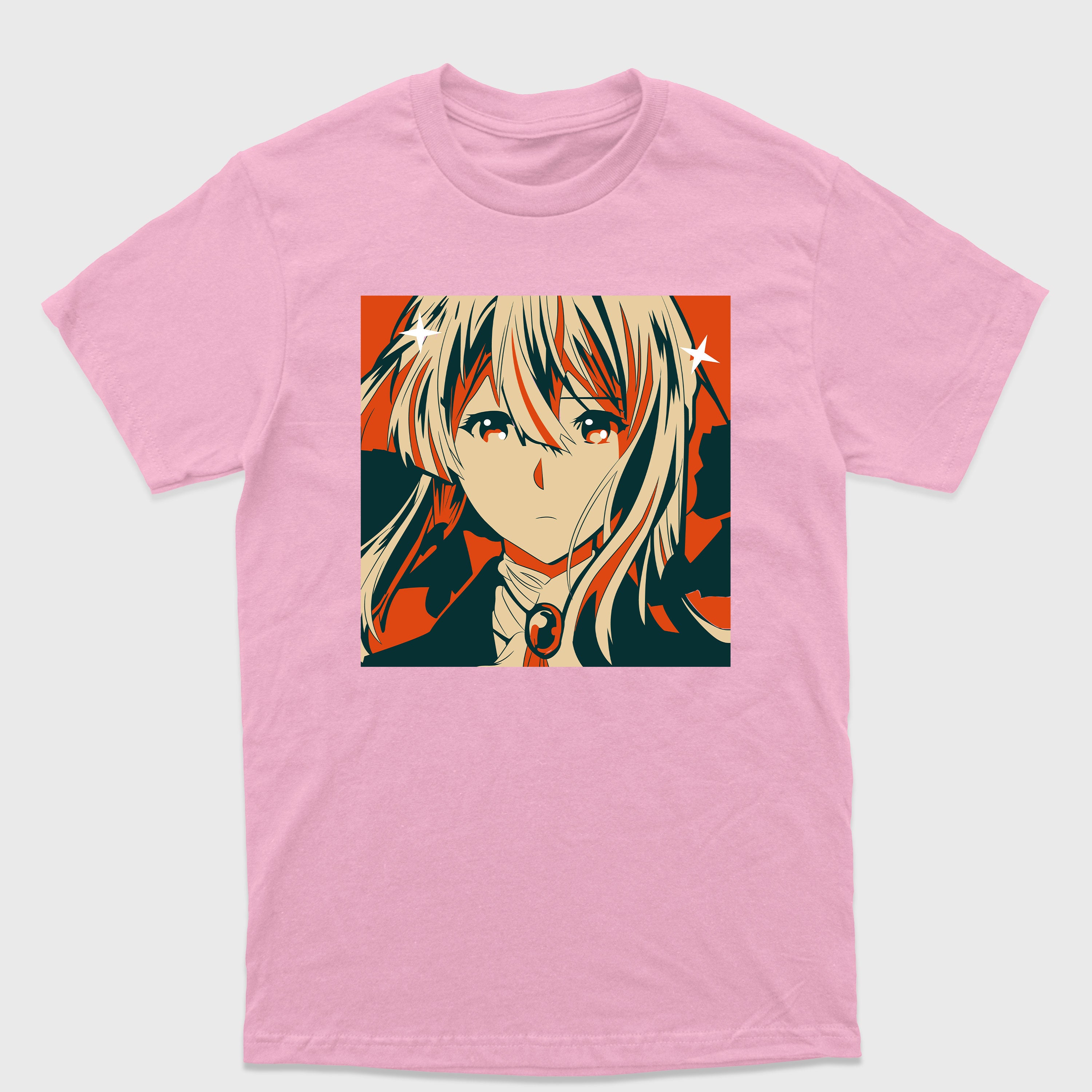 Camiseta Básica Violet Evergarden Face