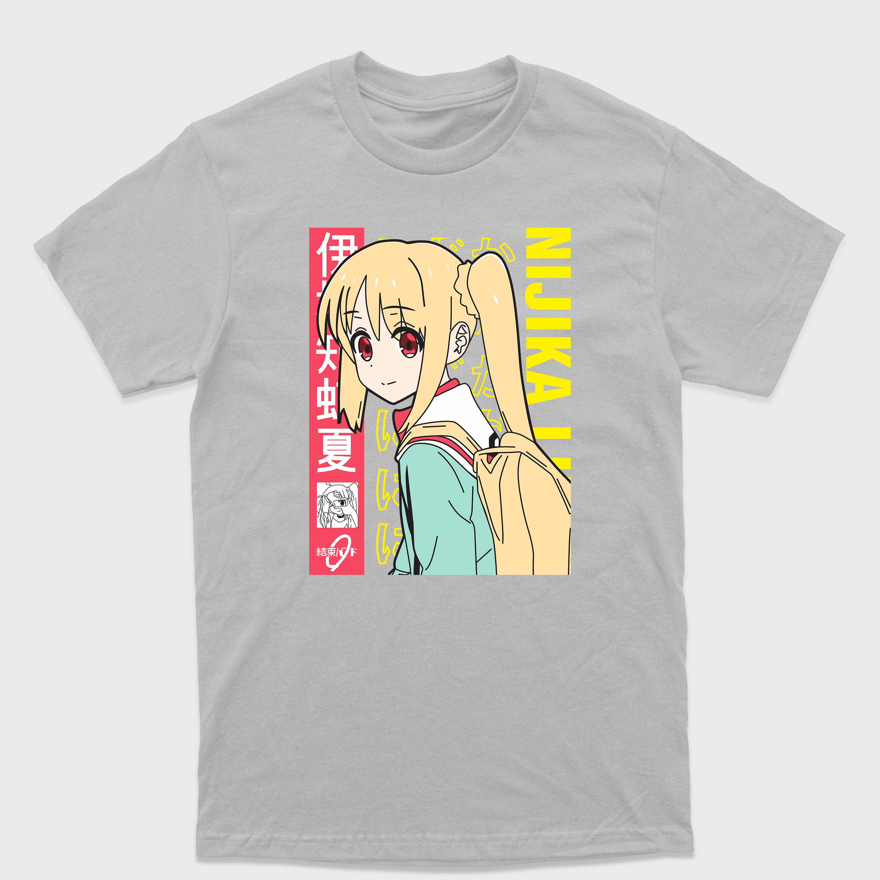 Camiseta Básica Nijika Bocchi the Rock