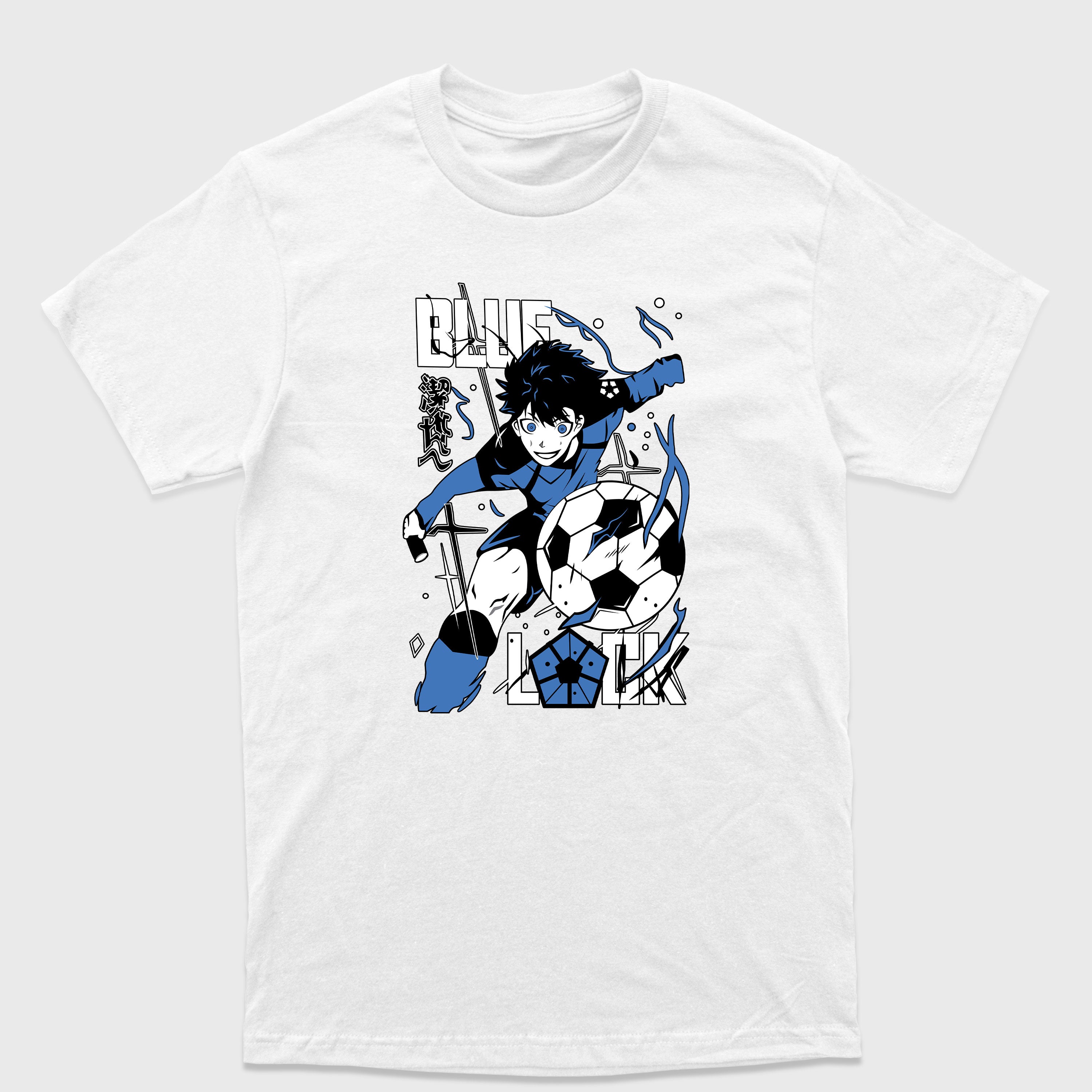 Camiseta Básica Isagi Yoichi Blue Lock
