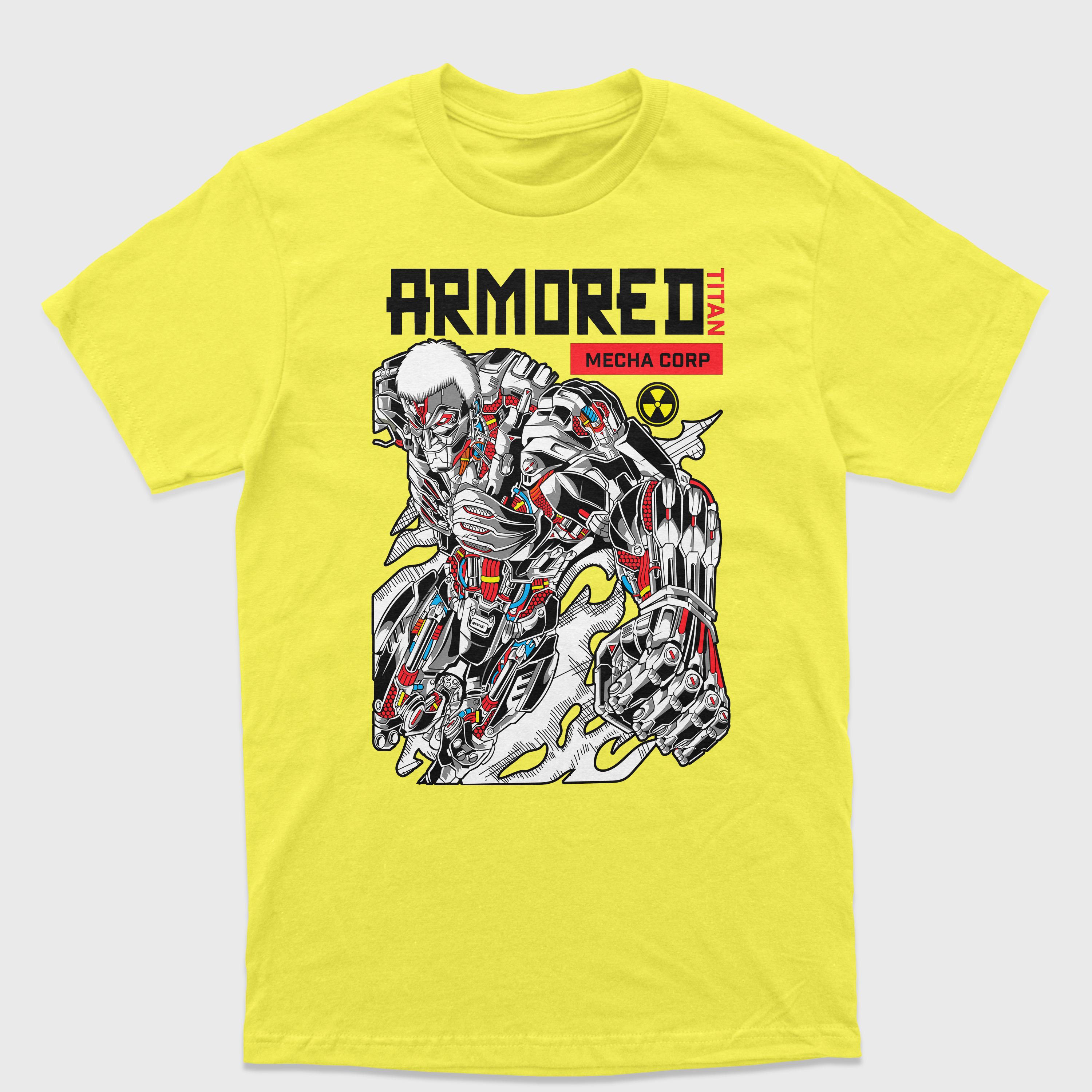 Camiseta Armored Attack On Titan