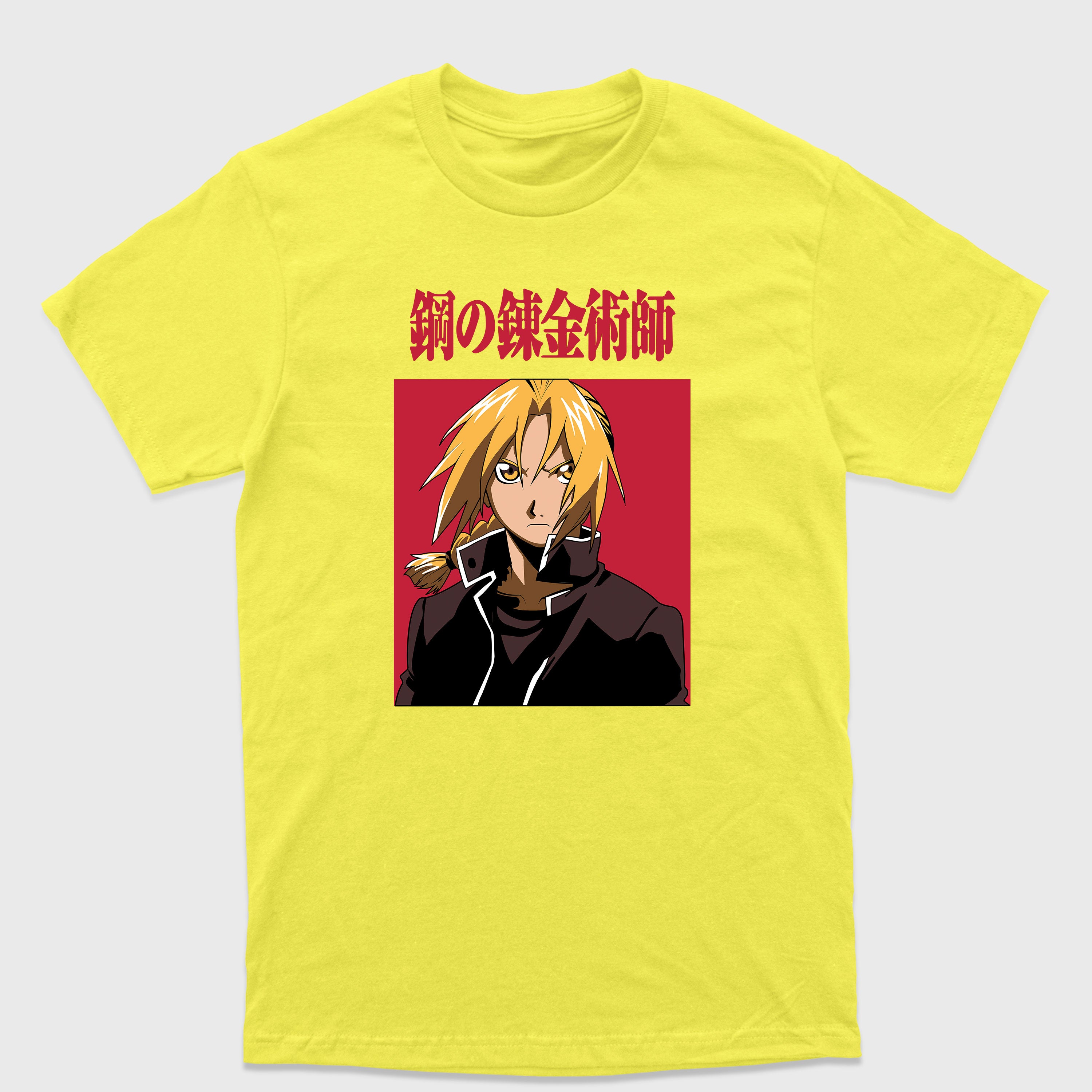 Camiseta Básica Edward Elric FullMetal Alchemist