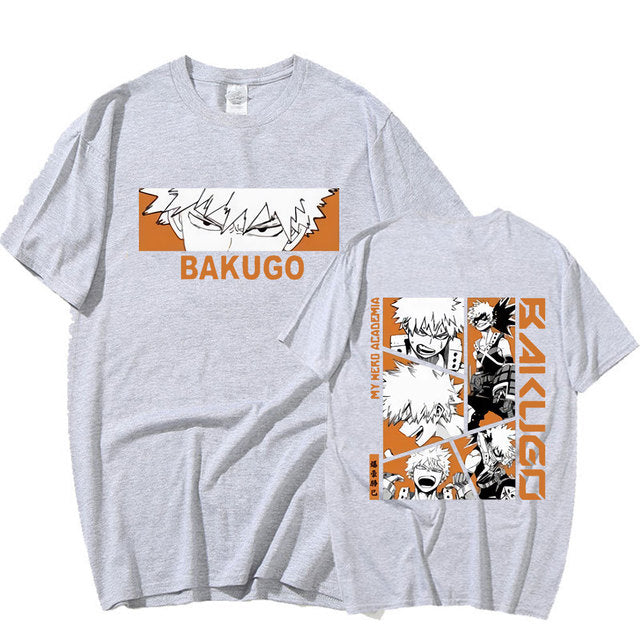 Camiseta Básica Katsuki Bakugo MHA