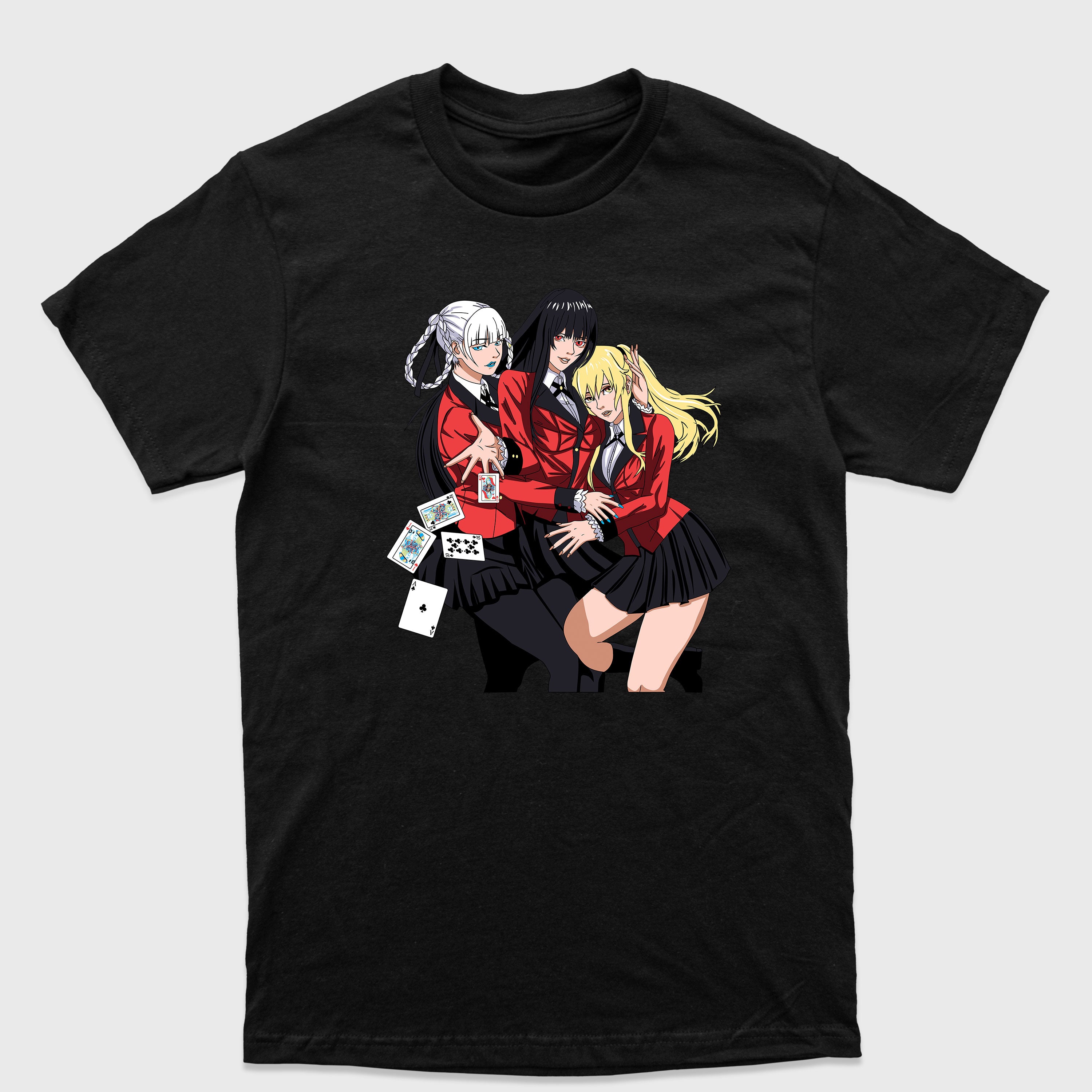 Camiseta Básica Yumeko Mary e Kirari Kakegurui