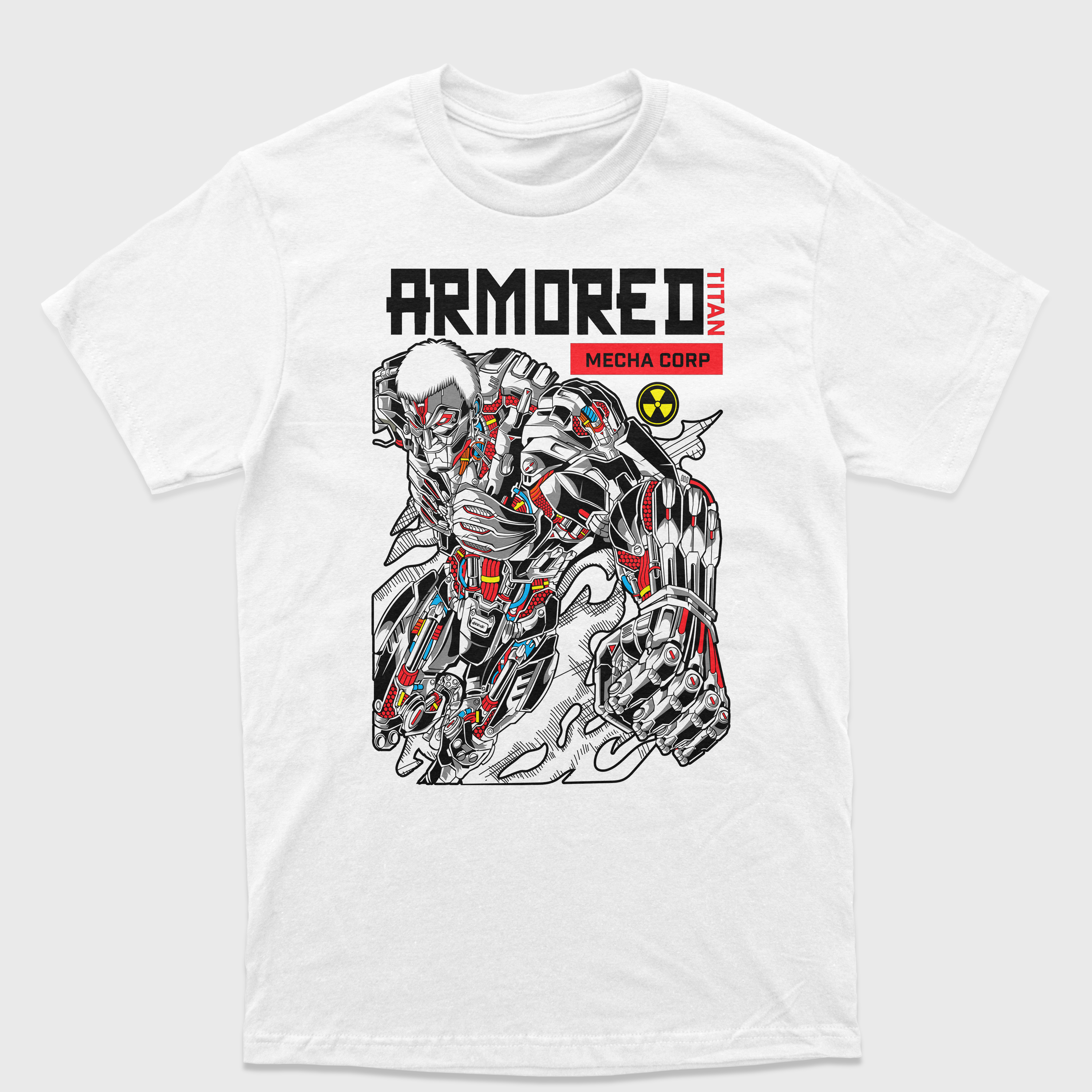 Camiseta Armored Attack On Titan
