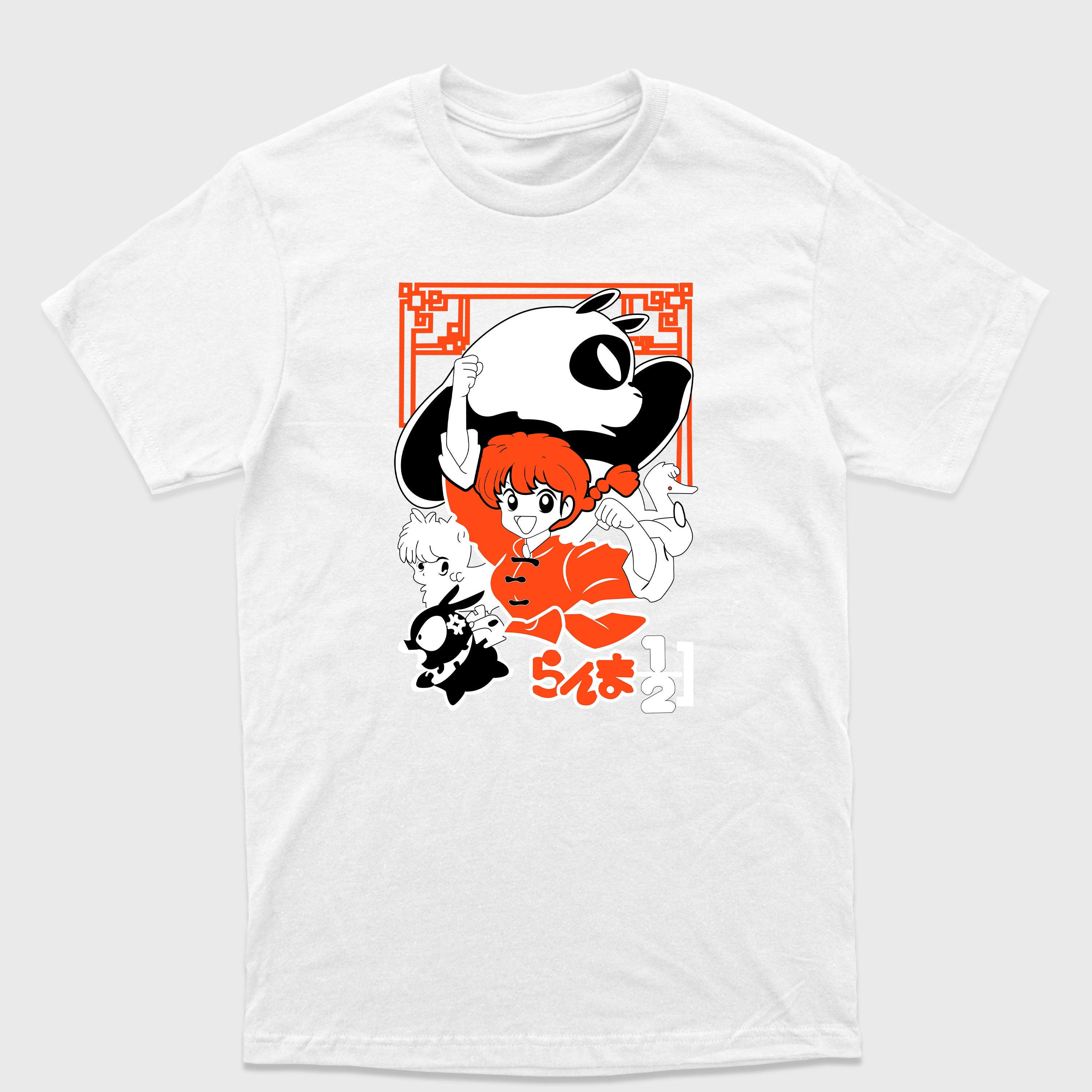 Camiseta Básica Personagens Transformados Ranma