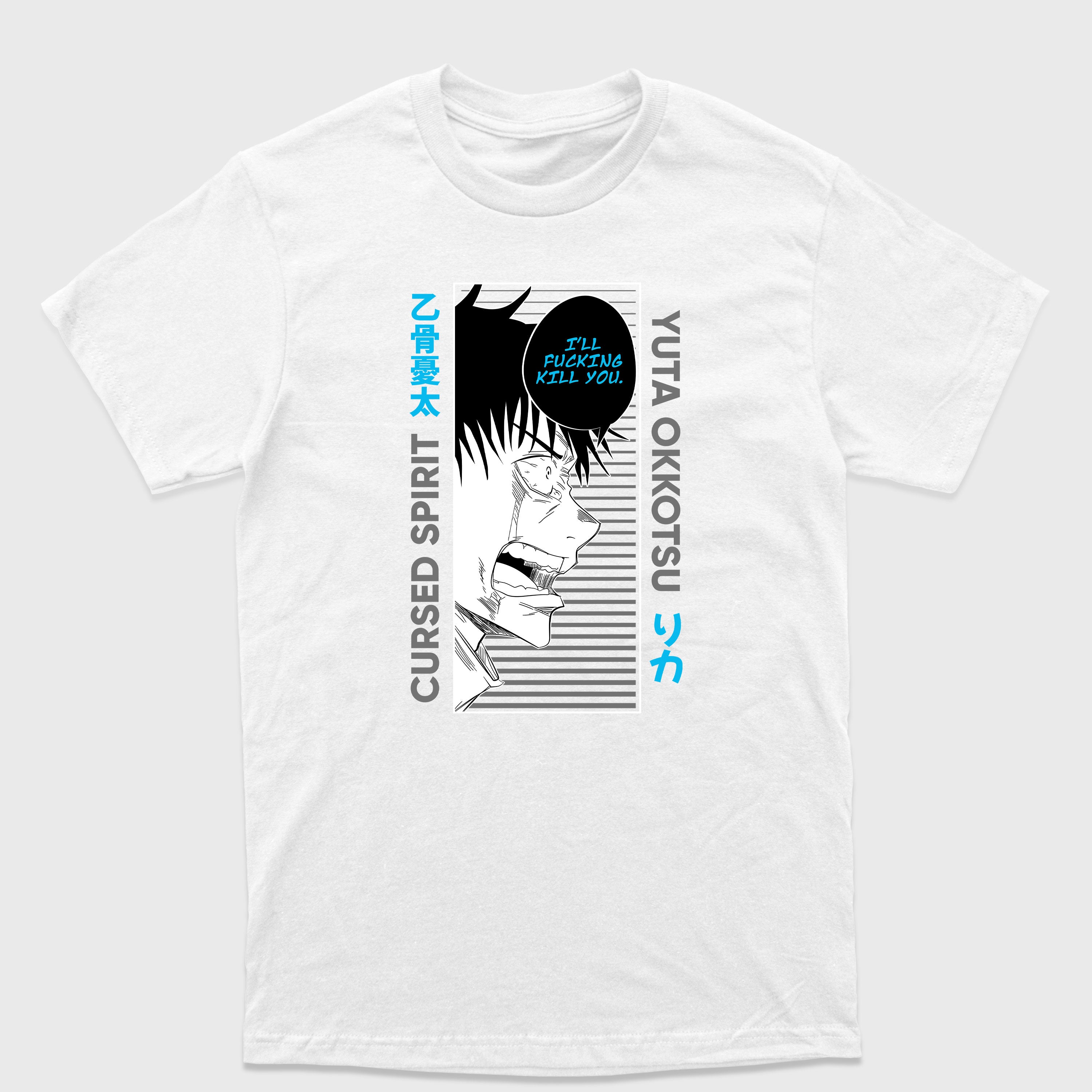Camiseta Básica Yuta Okkotsu Jujutsu Kaisen
