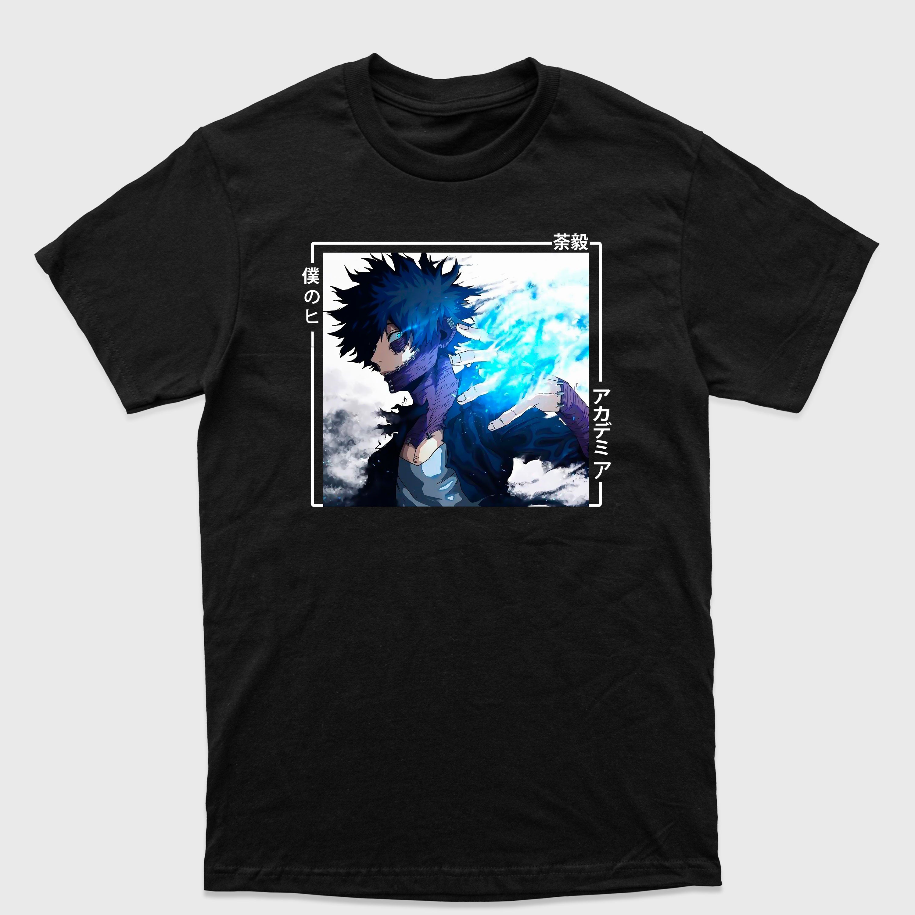 Camiseta Básica Boku No Hero Dabi Toya Todoroki
