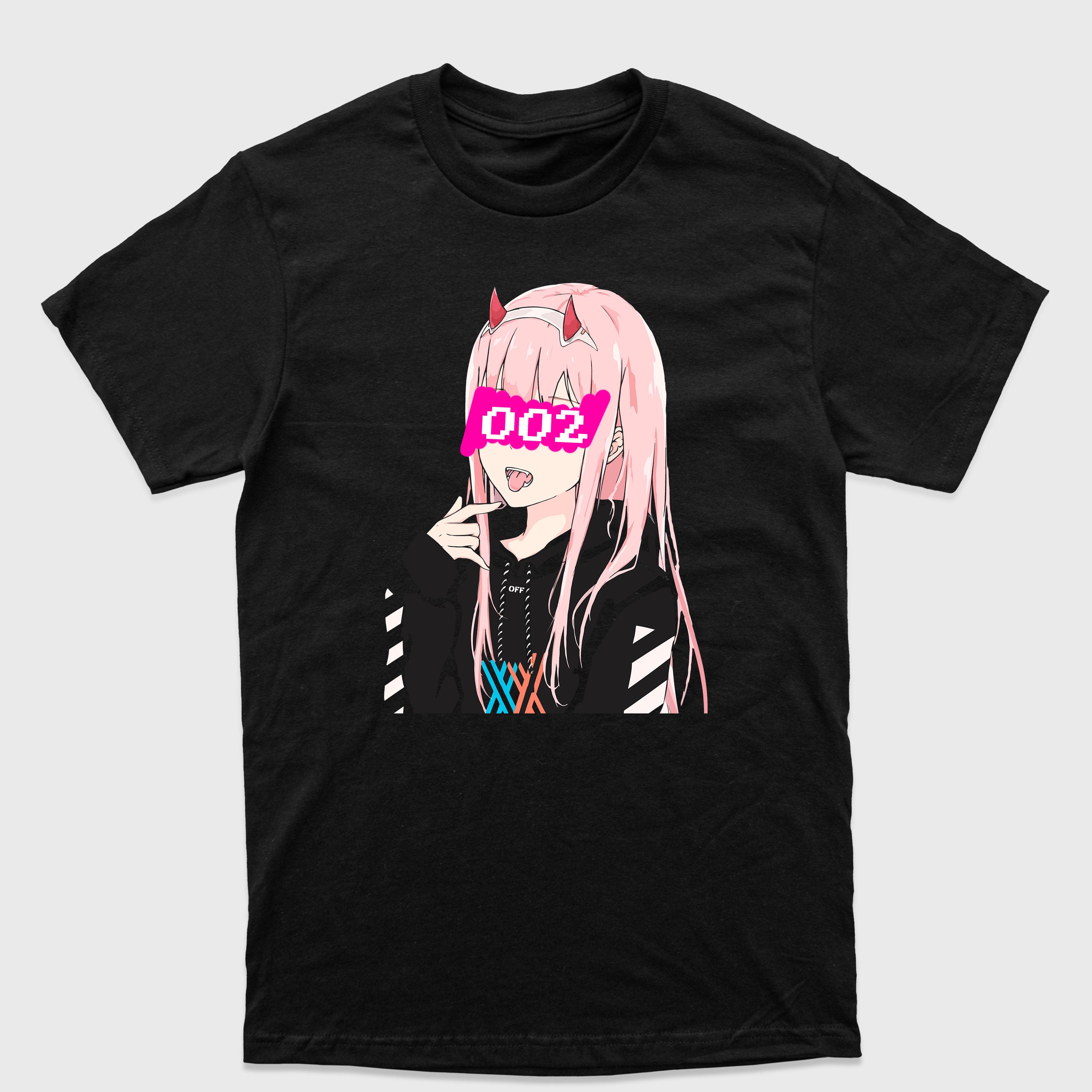 Camiseta Básica 002 Darling In The Franxx