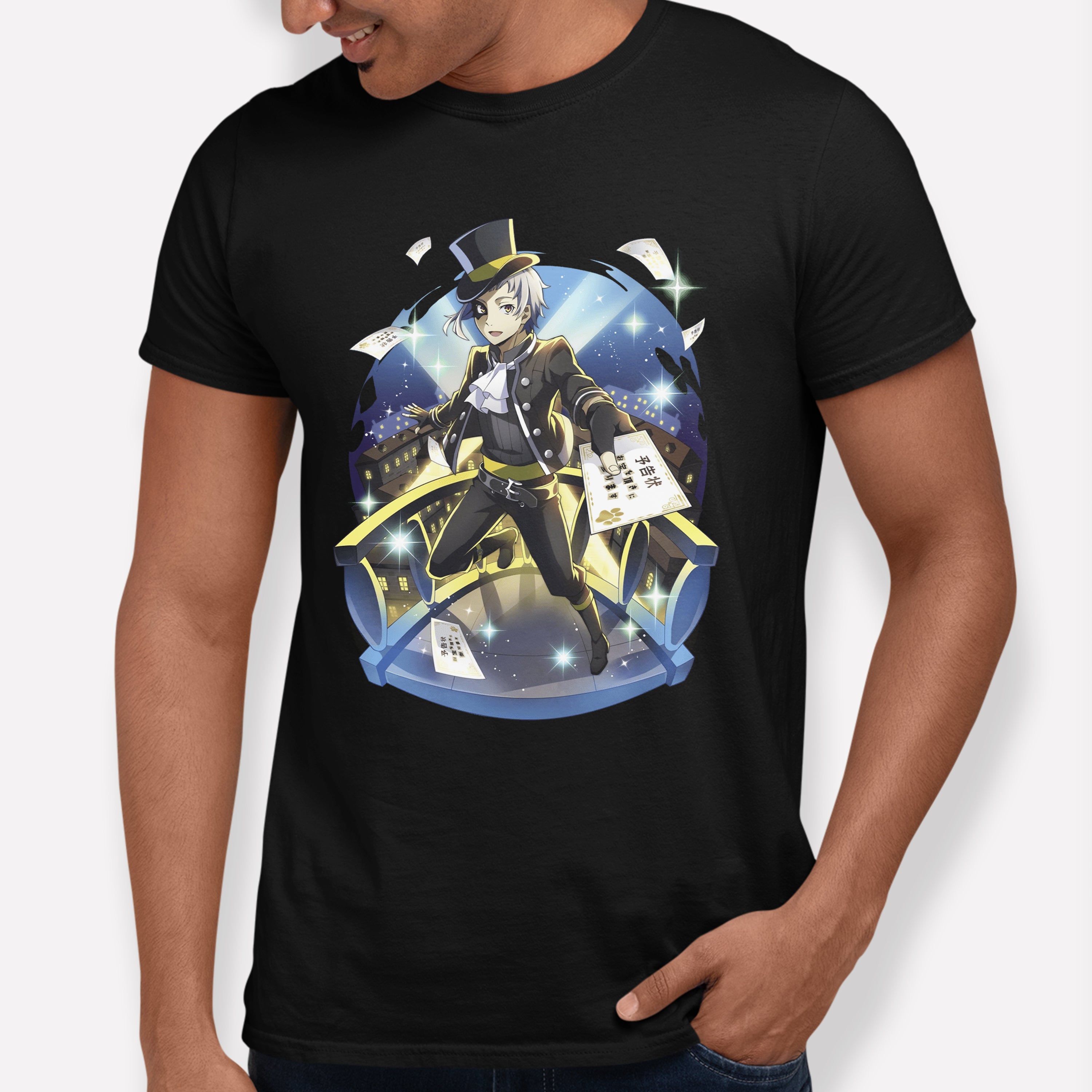 Camiseta Básica Nakajima Atsushi Bungou Stray Dogs