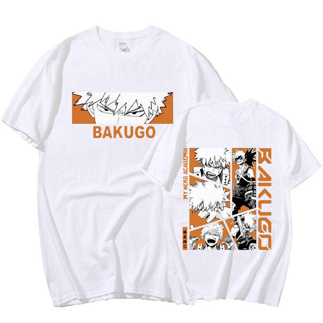 Camiseta Básica Katsuki Bakugo MHA