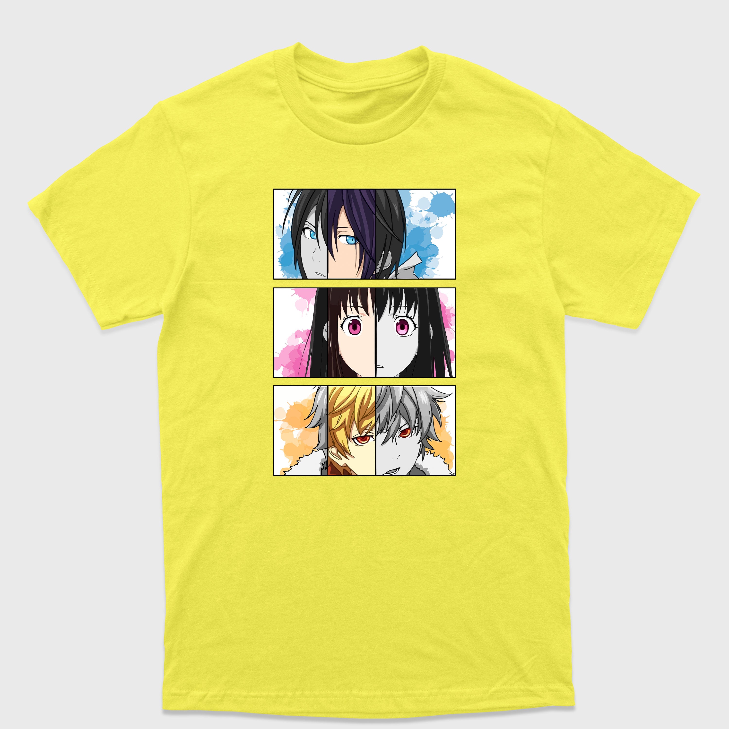 Camiseta Básica Noragami Yato Hiyori Yukine