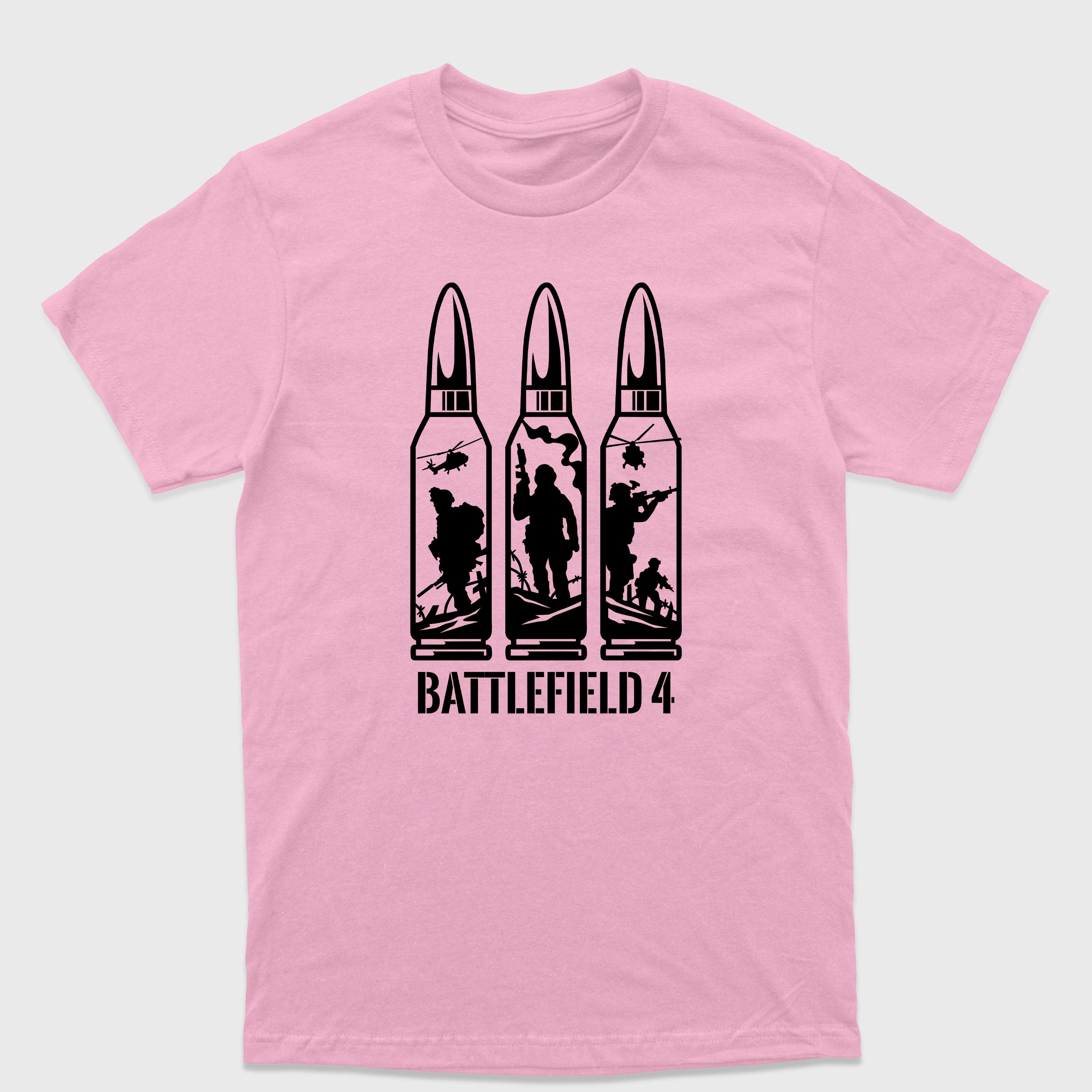 Camiseta Básica Battlefield 4 Ammunition