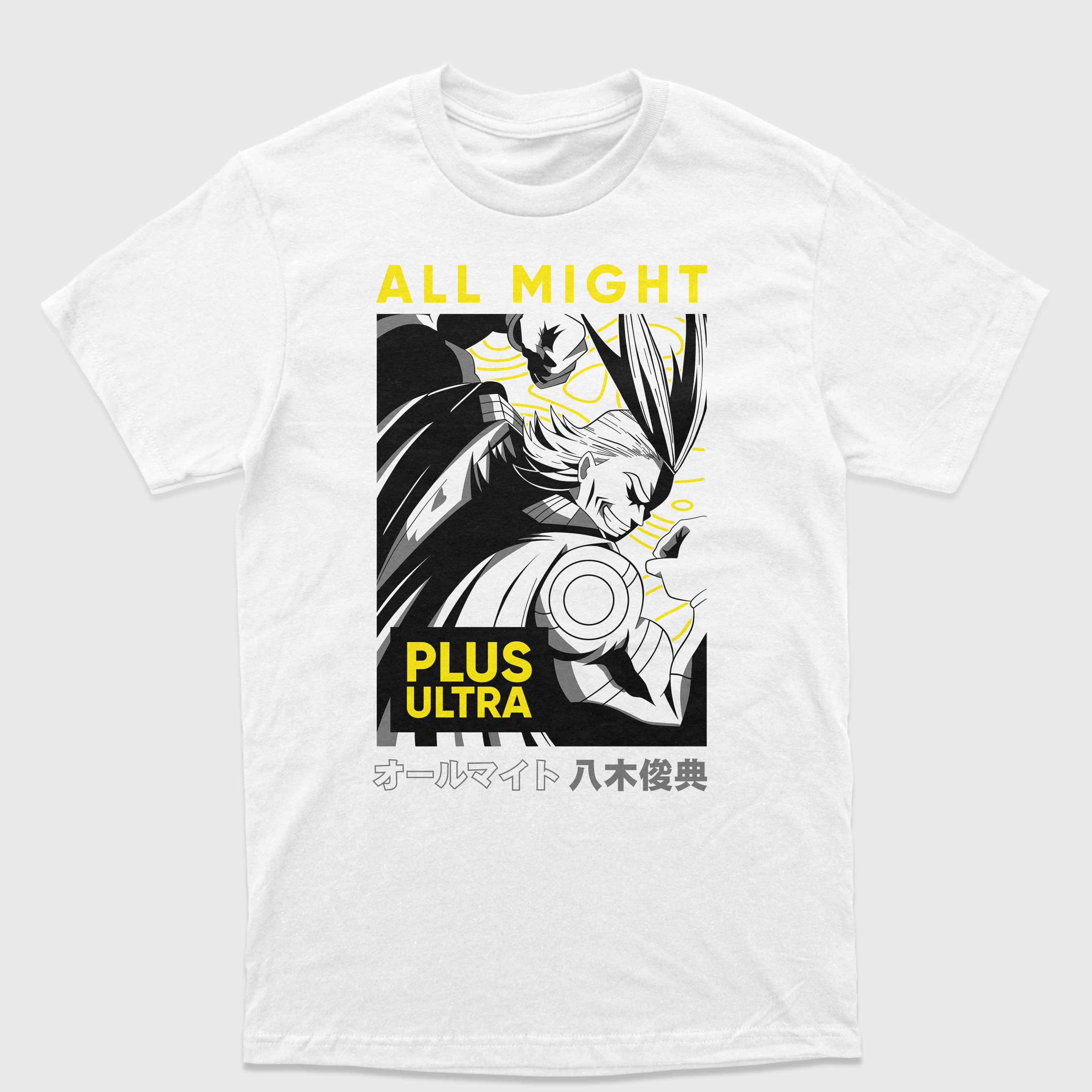 Camiseta All Might Plus Ultra Boku No Hero My Hero