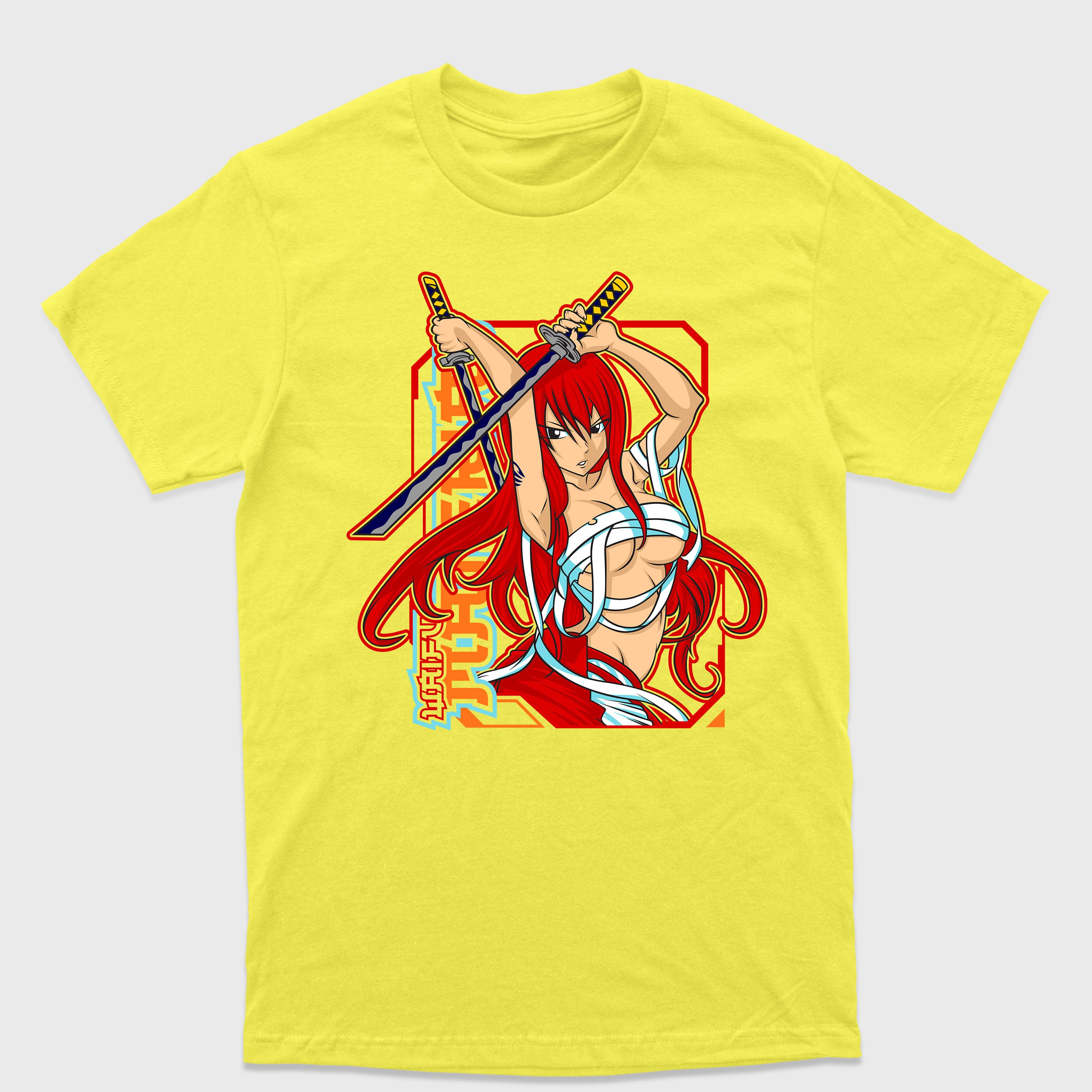 Camiseta Básica Erza Fairy Tail