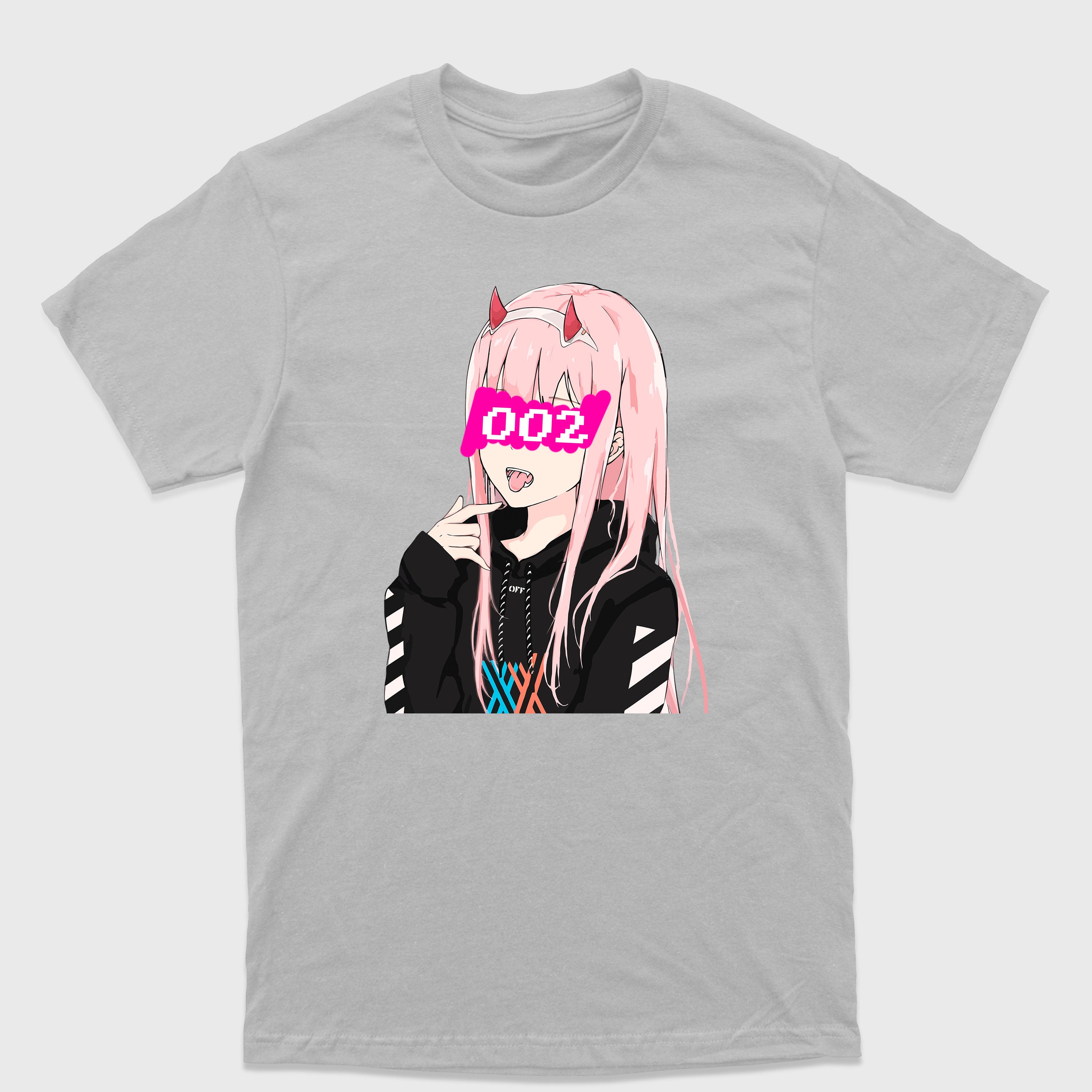 Camiseta Básica 002 Darling In The Franxx