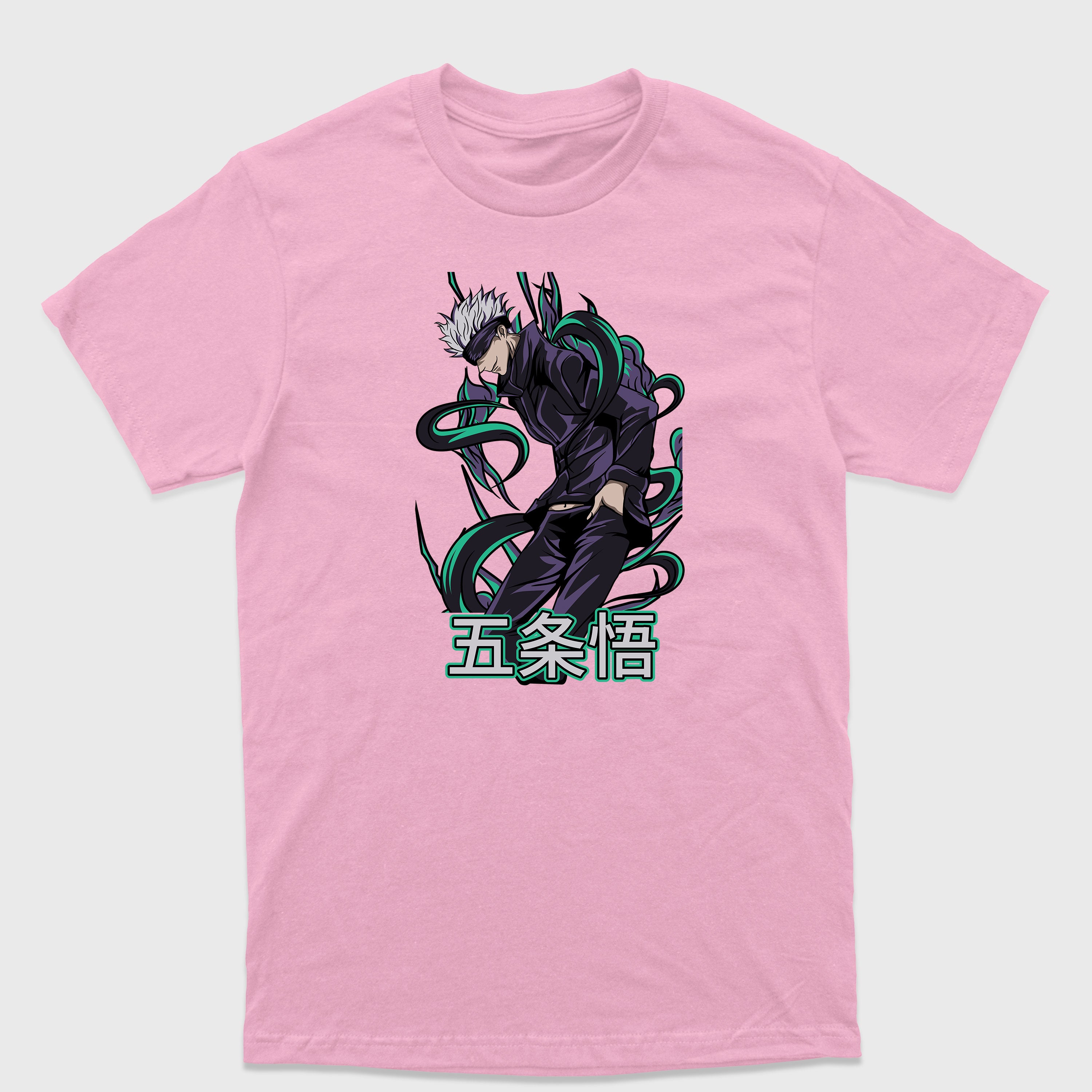 Camiseta Básica Satoru Gojo Jujutsu Kaisen
