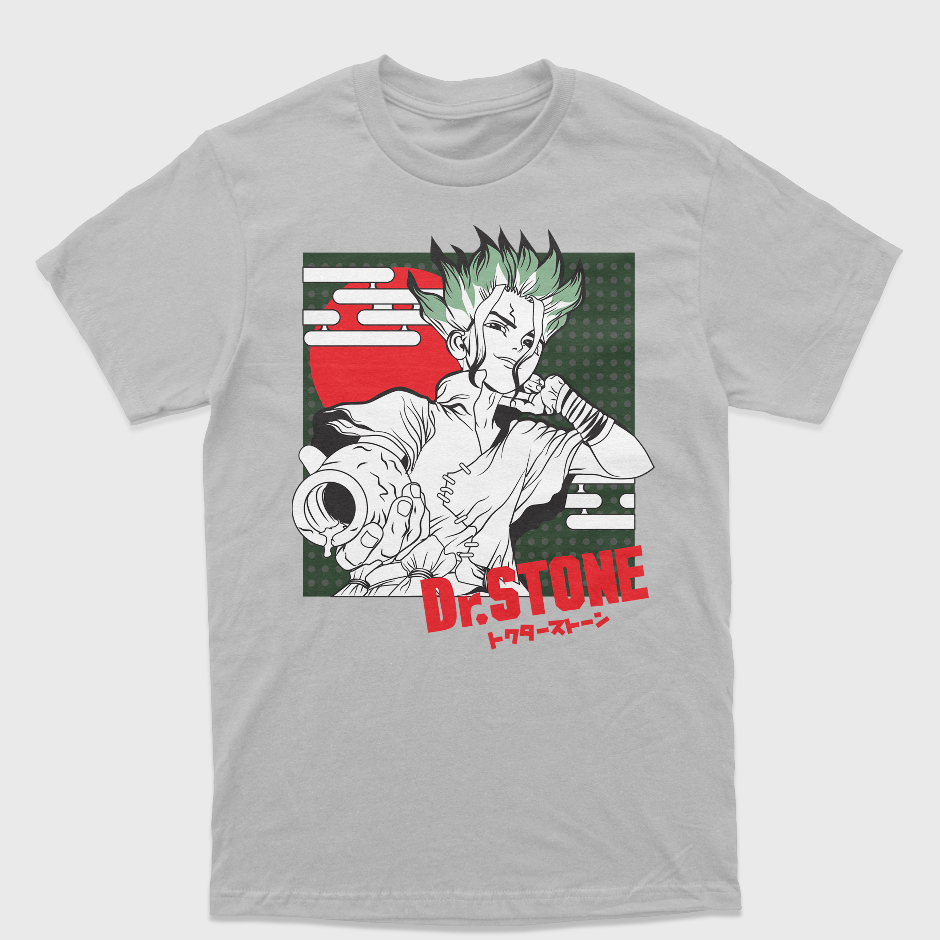 Camiseta Dr Stone Senku