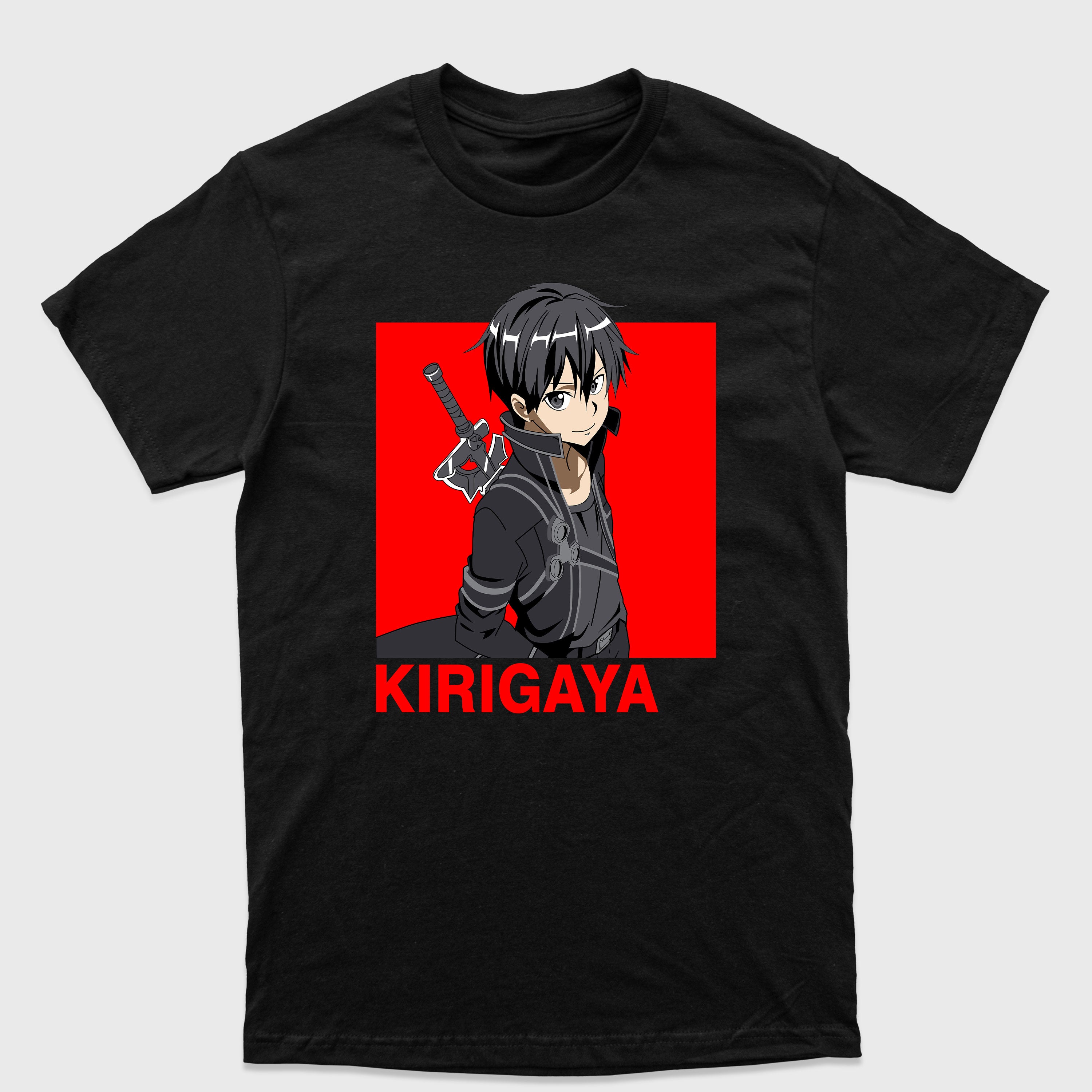 Camiseta Básica Kirigaya Kazuto Sword Art Online
