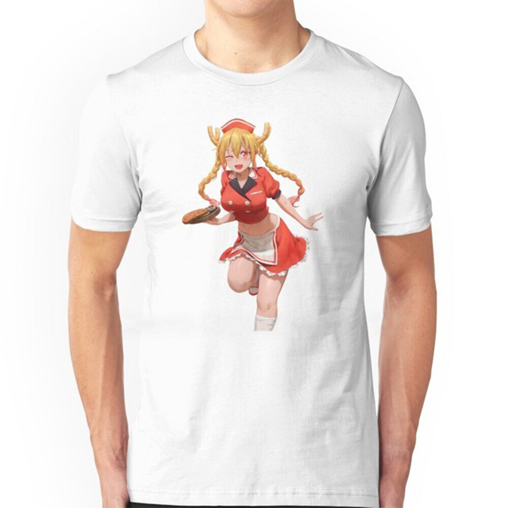 Camiseta Básica Cute Tohru Kobayashi San