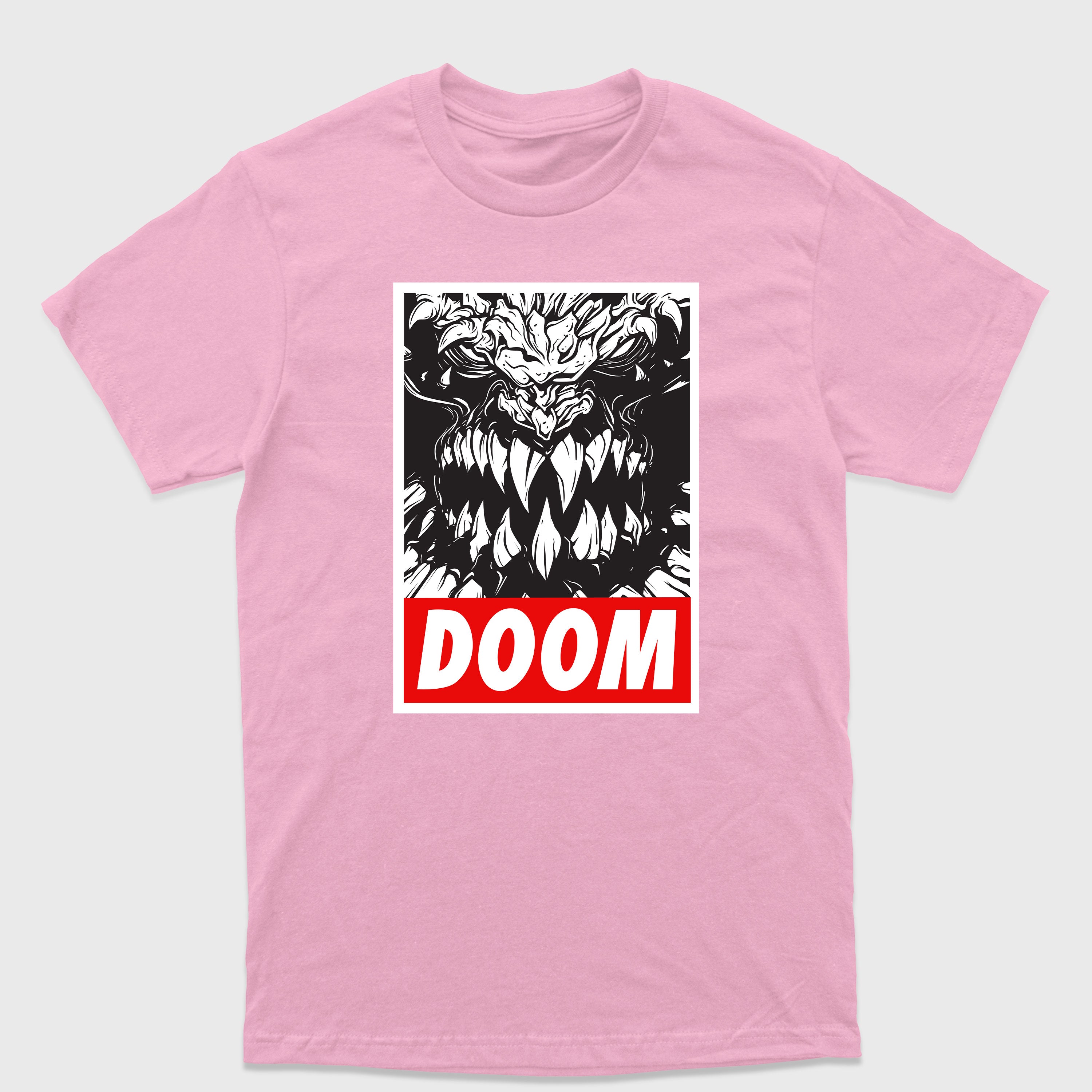 Camiseta Básica Teeth Monster Doom