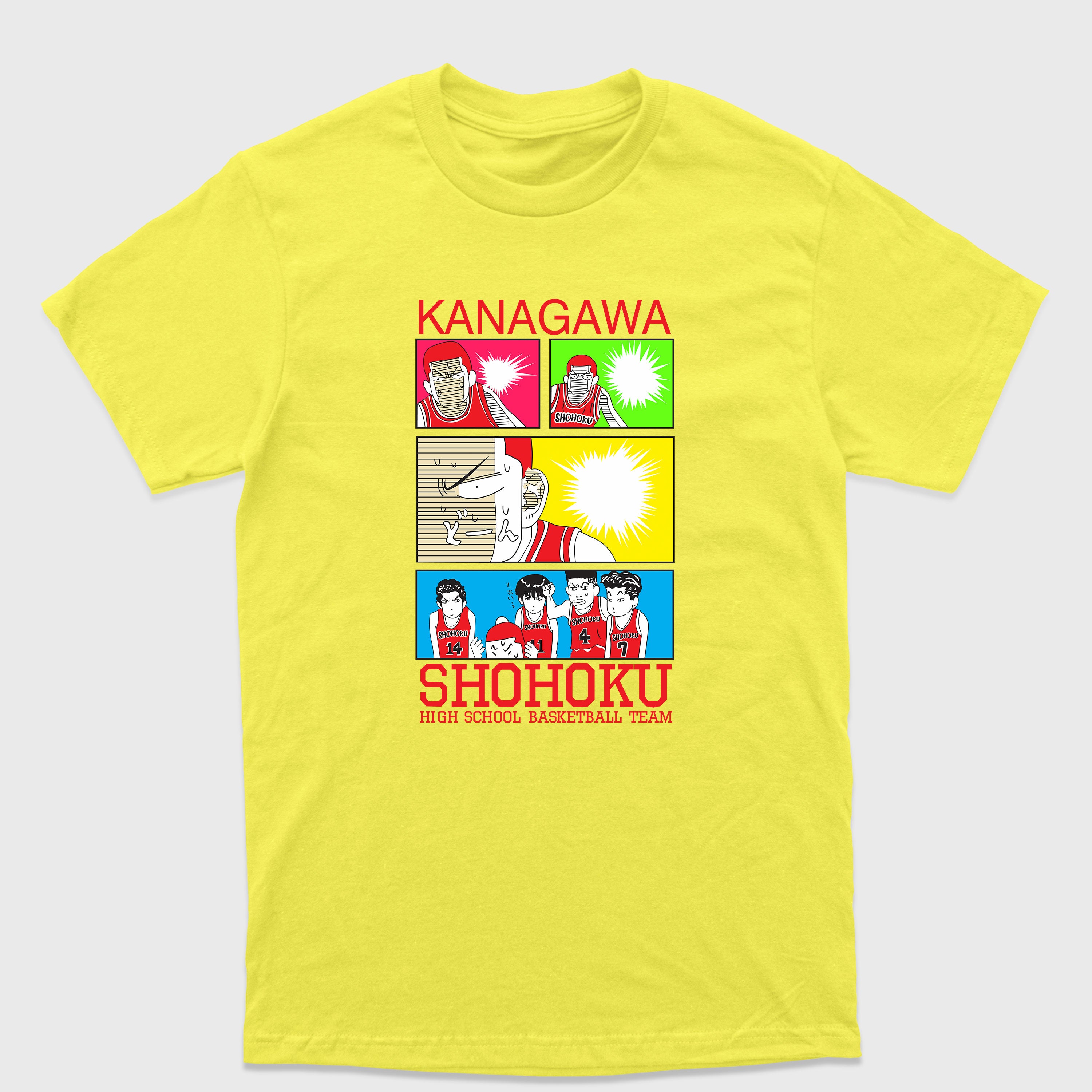 Camiseta Básica Kanagawa Slam Dunk