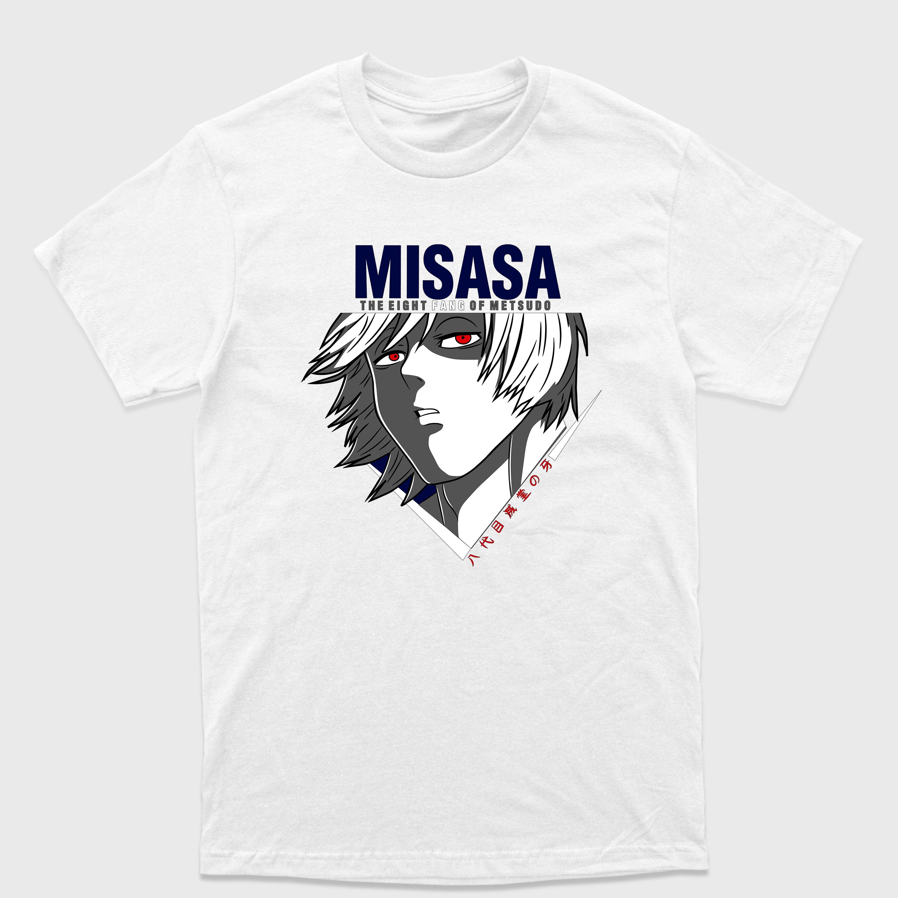 Camiseta Básica Misasa Kengan Ashura