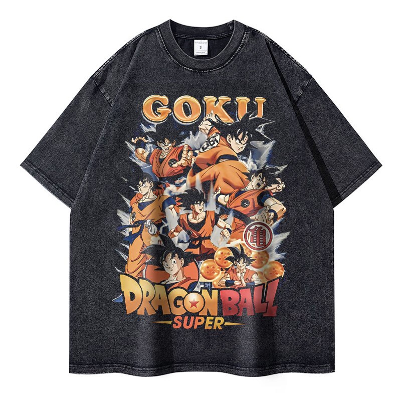 Camiseta Anime Dragon Ball - Varios diseños | Diseños de Dragon Ball en una Camiseta: ¡Lleva a Goku y sus Amigos Contigo!