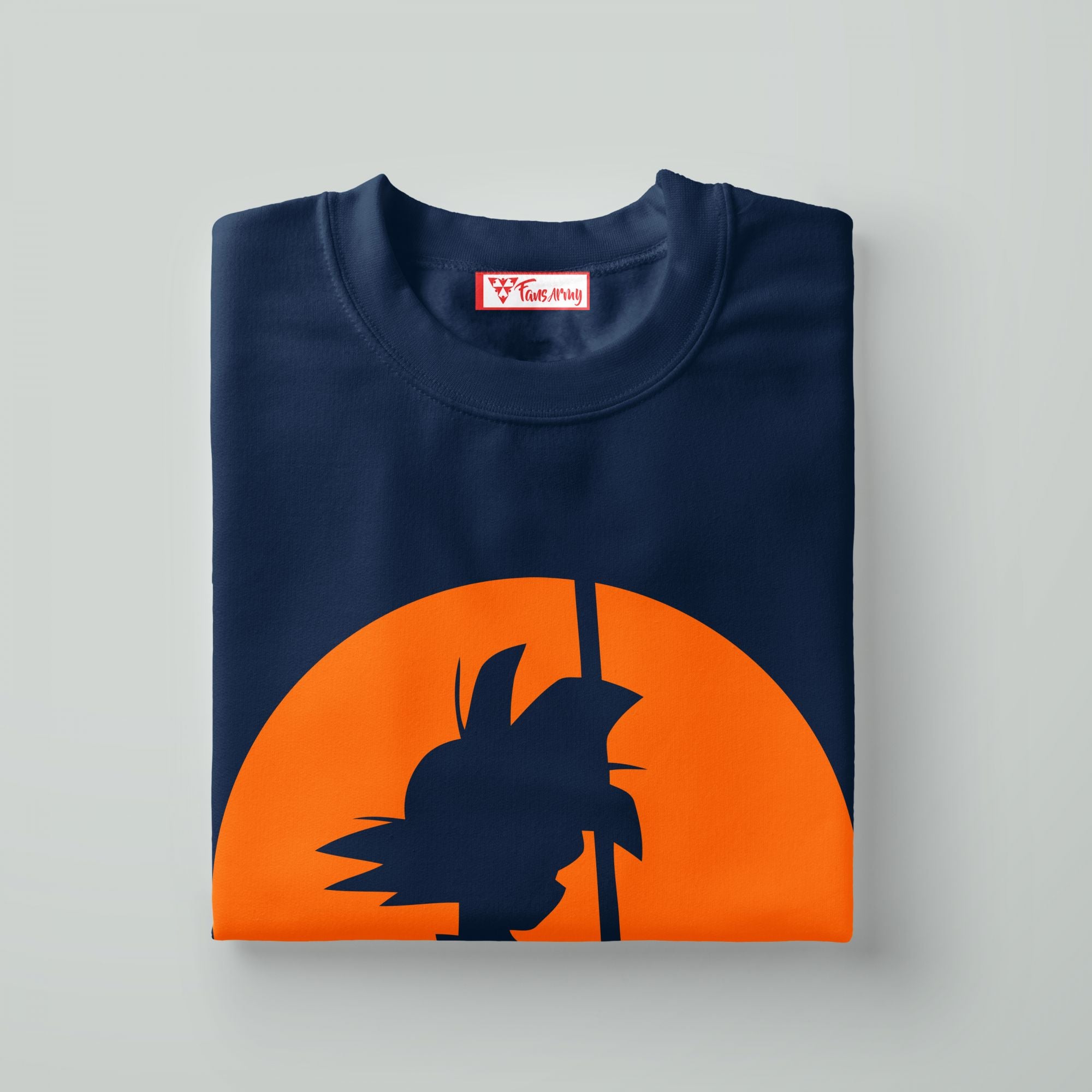 Camiseta da Marinha do Pequeno Goku