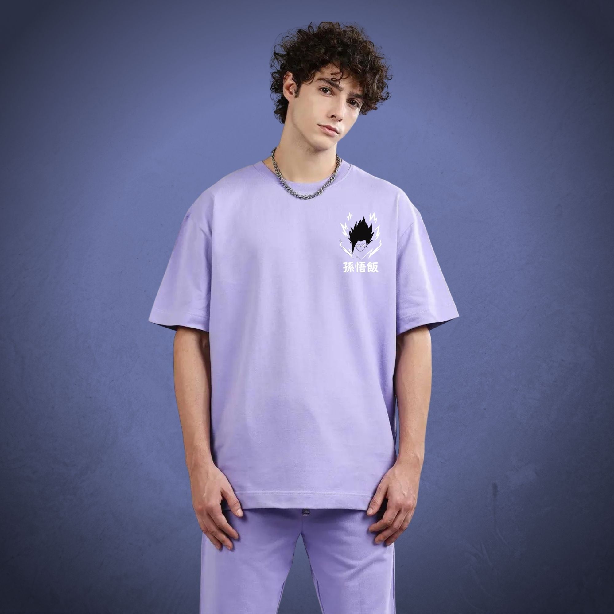 Camiseta de anime grande da Besta Gohan